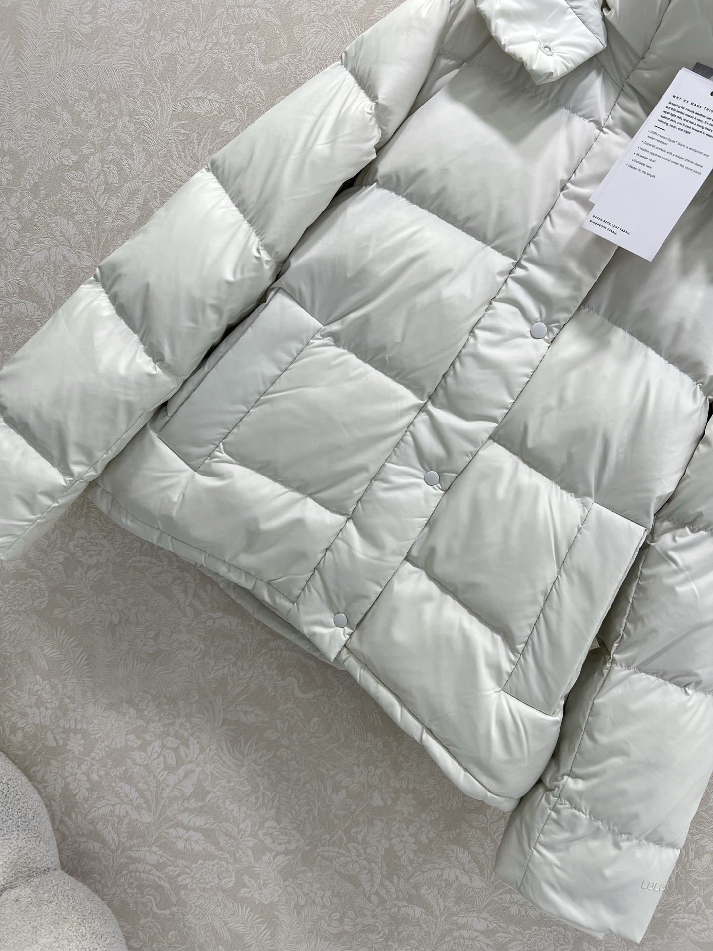🔥🔥lululemon 25新款五格收腰羽绒服 WunderPuff Jaet 五格轻质宽松鹅绒 小红书