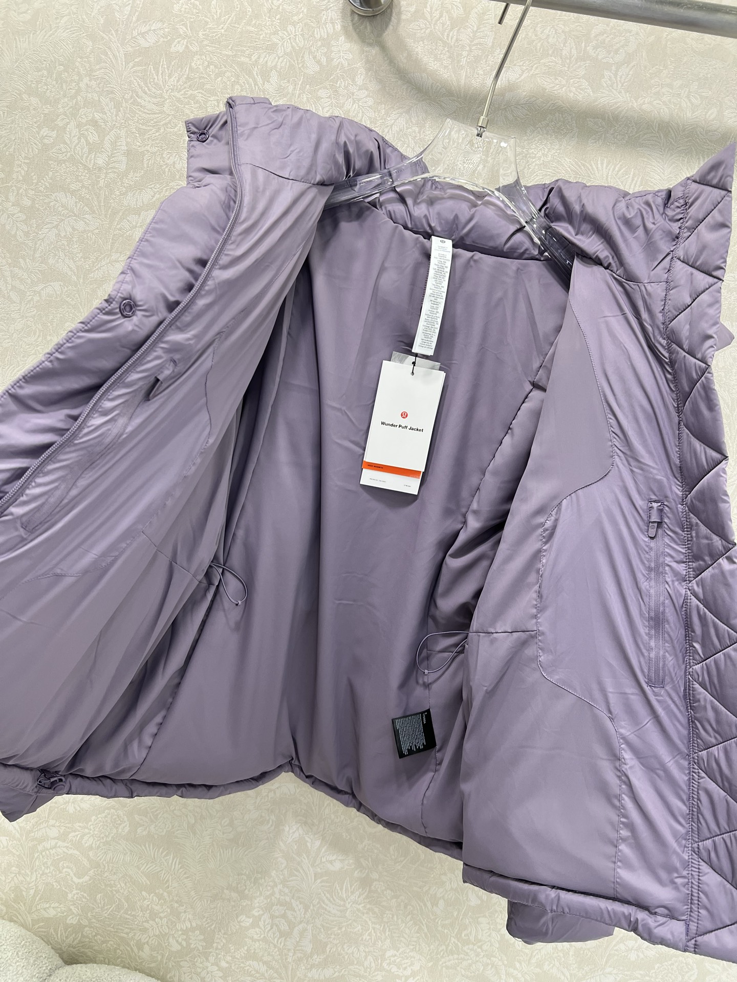 🔥🔥lululemon 25新款五格收腰羽绒服 WunderPuff Jaet 五格轻质宽松鹅绒 小红书