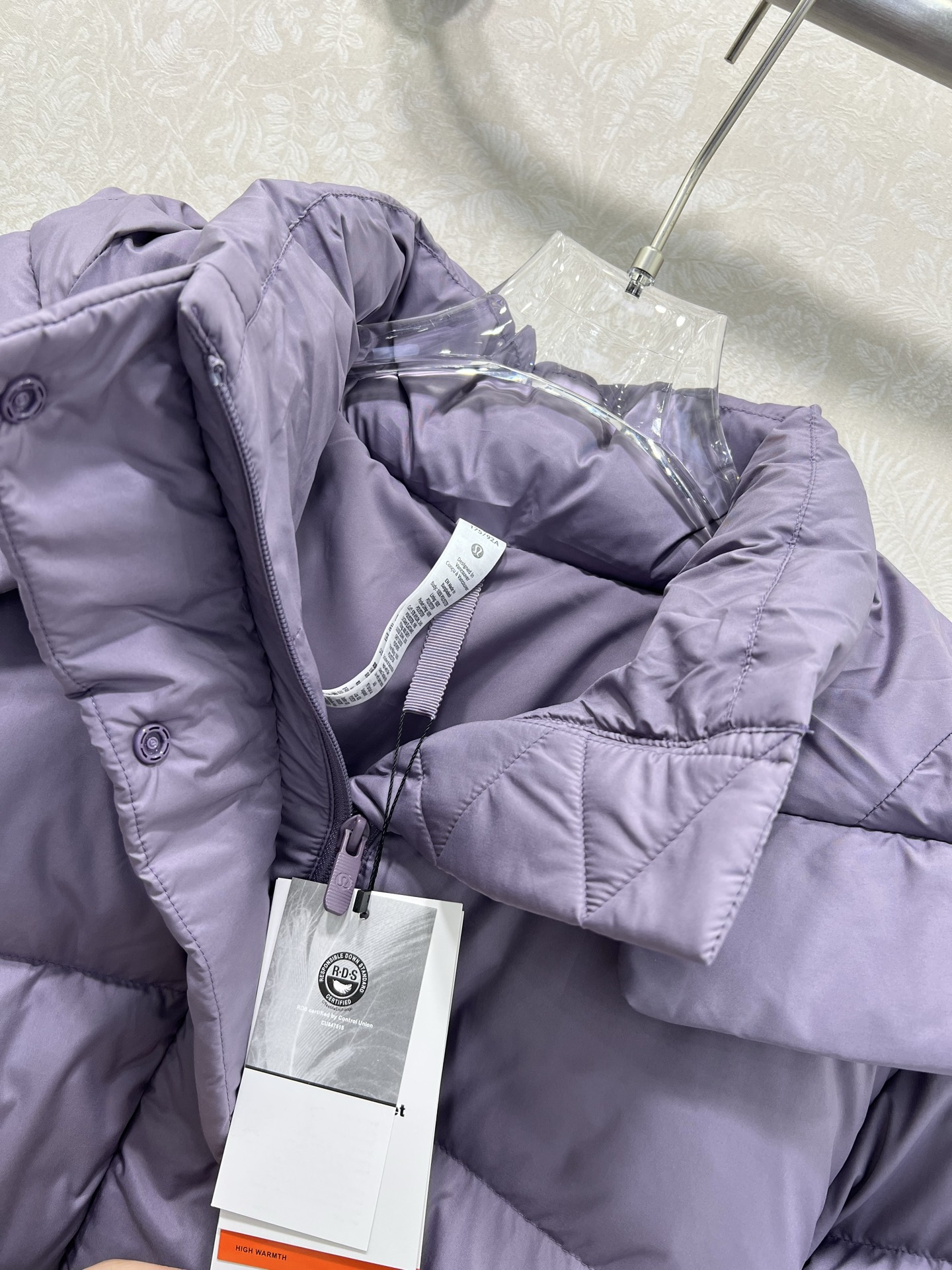 🔥🔥lululemon 25新款五格收腰羽绒服 WunderPuff Jaet 五格轻质宽松鹅绒 小红书