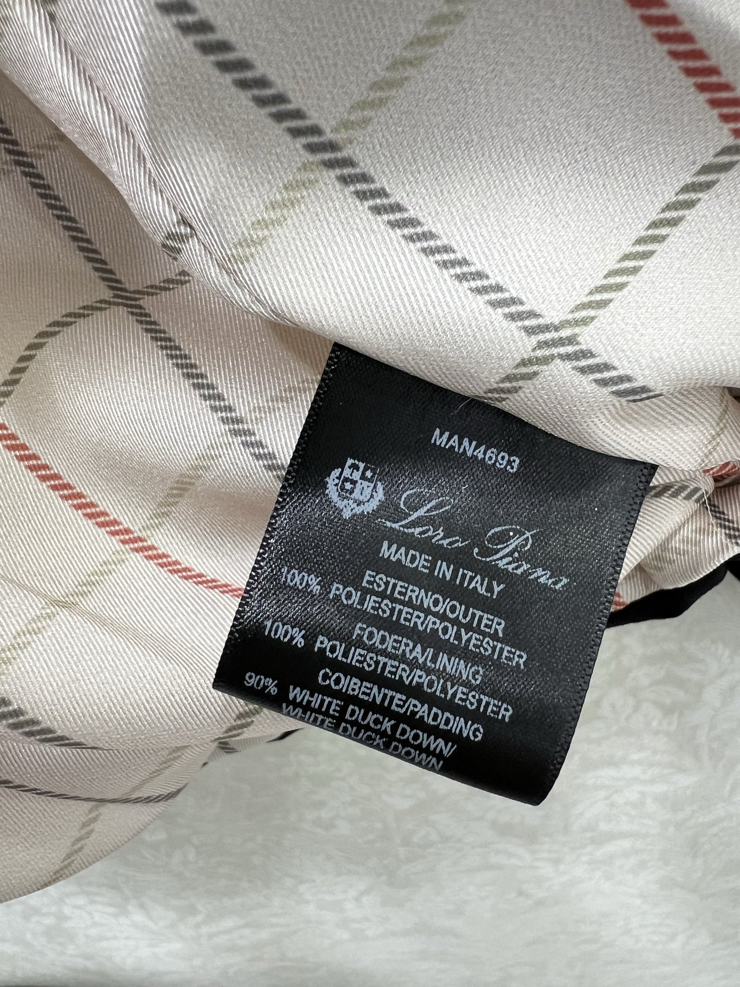 🔥🔥LoroPiann* lp 🌹 25新款高奢极简风穿搭立领羽绒服 90白鸭绒 定制五金 延续品牌一惯