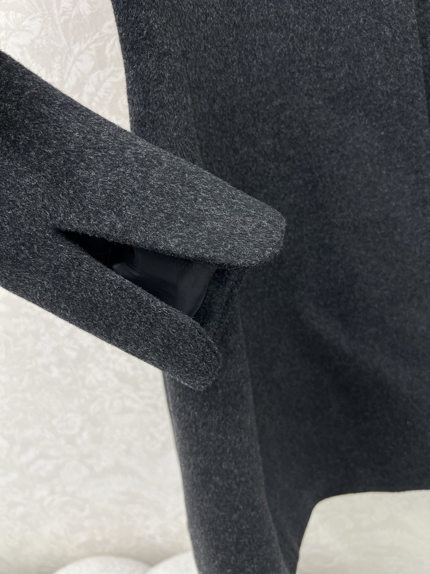 🔥🔥Miumi*25秋冬新品绣花领娃娃款羊毛毛呢外套连衣裙 超减龄甜妹千金穿搭 可拆卸刺绣娃娃领精致减龄