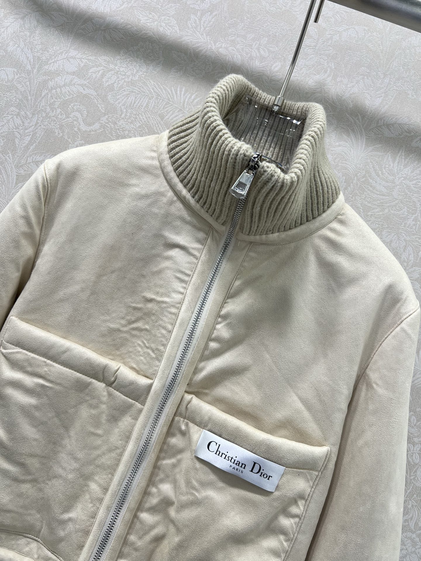 双面🔥🔥Dio*25新款两面穿环保再生毛夹克外套定制YB进口材质，质感细腻，穿搭舒适，立领拉链夹克外套，