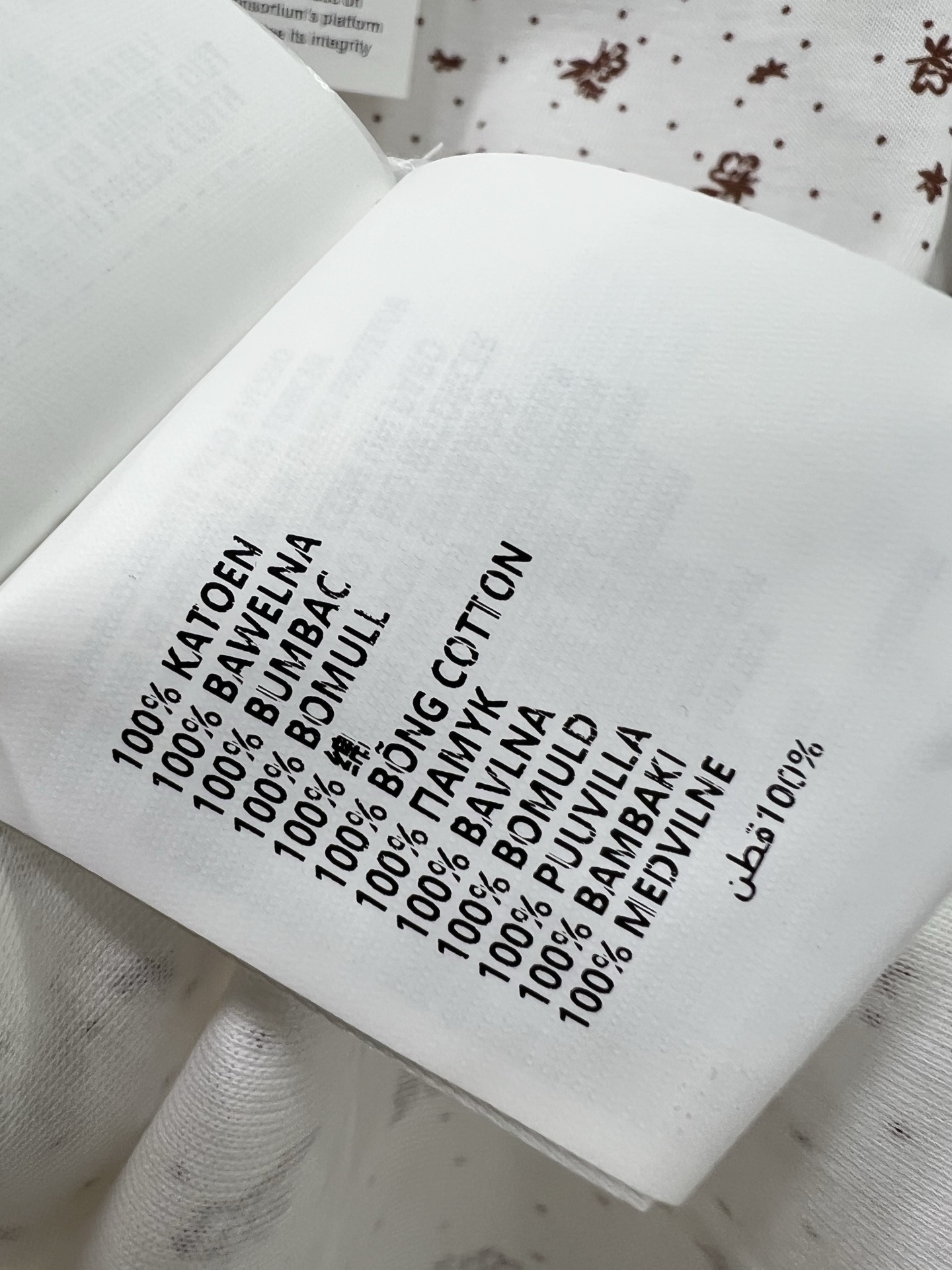 🔥🔥Miuni*26早春新款圆领碎花短袖T恤上衣 全棉材质，清透舒适，弹力十足，圆领短袖裁剪，领口袖口螺