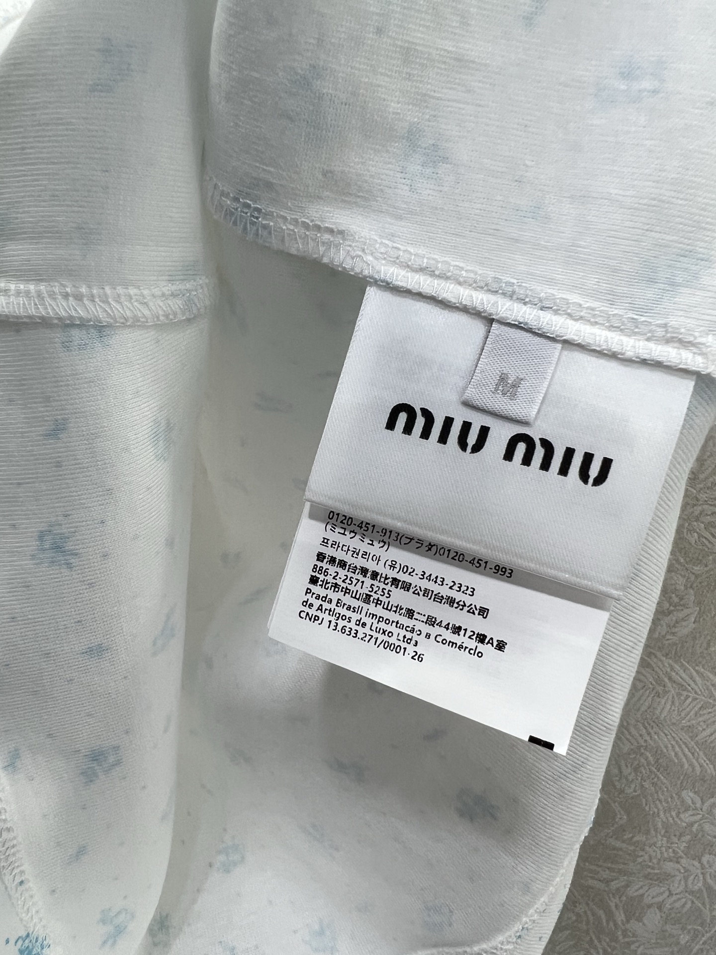 🔥🔥Miuni*26早春新款圆领碎花背心上衣 全棉材质，清透舒适，弹力十足，圆领短袖裁剪，领口袖口螺纹波