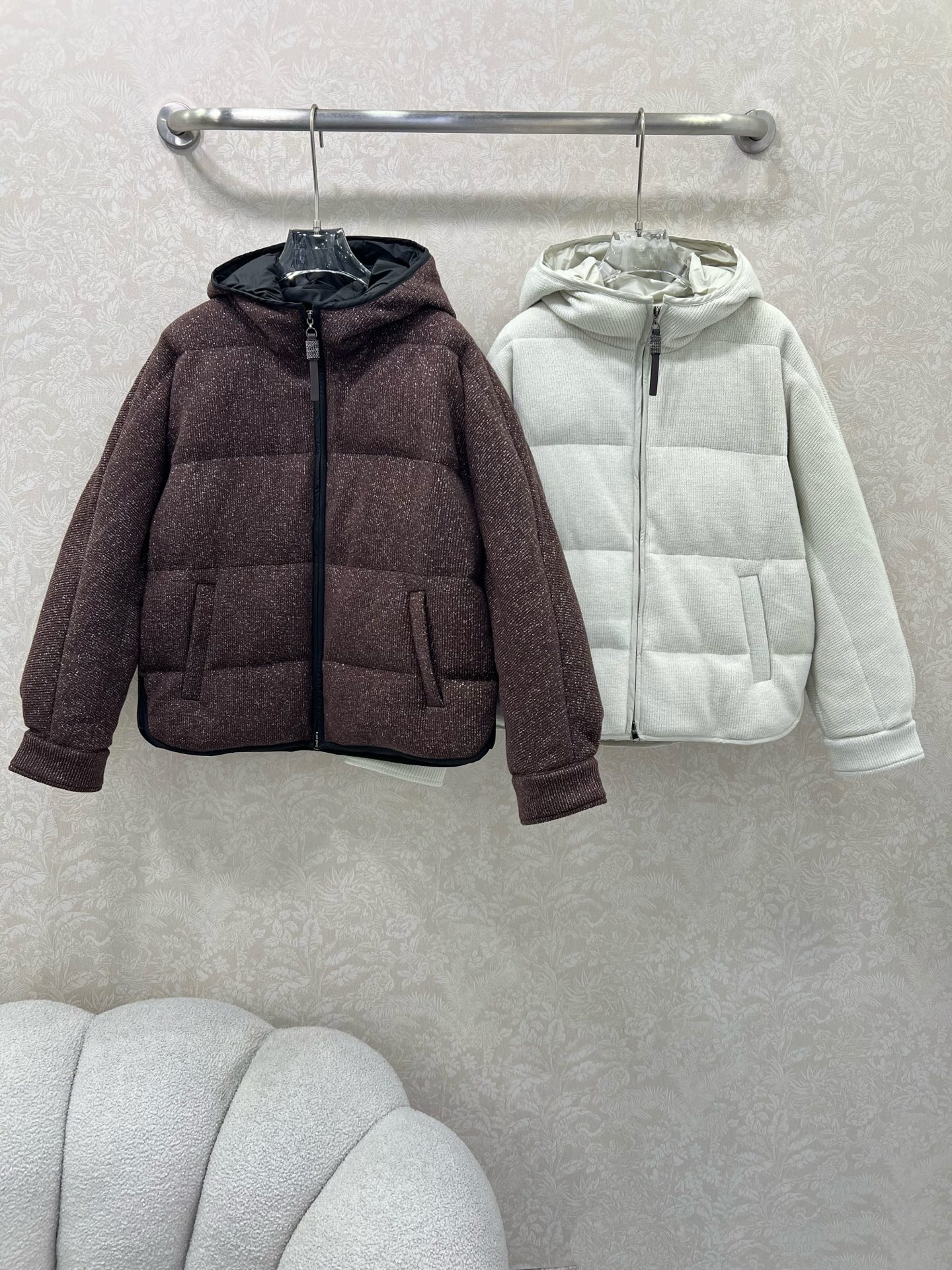 🔥🔥BRUNELLO CUCINELL* 25新款 BC重工含羊绒面包羽绒服 国标进口90%鸭绒轻盈舒适