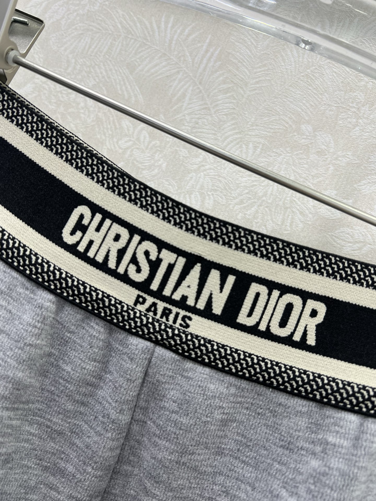 🔥🔥DIO* 25新款加绒腰头字母弹力织带净色阔腿长裤 腰头撞色logo弹力织带 整体计拉长人体比例 休