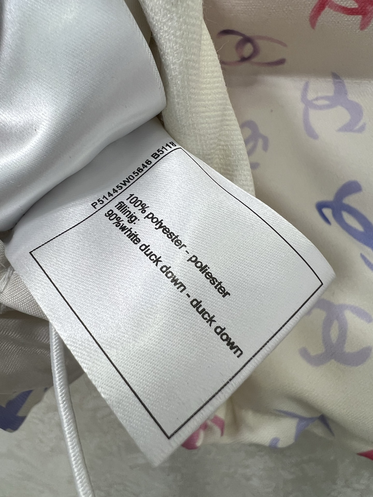 🔥🔥CHANE* 25新款可拆卸连帽羽绒服 90白鸭绒 彩色双c晕染印花 定制五金 打造视觉层次感 穿出