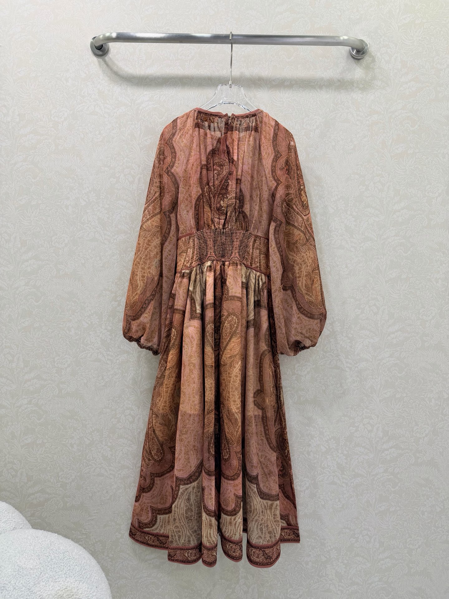 🔥🔥Zimmerman*兹/默曼 26新款定位花卉图案连衣裙👗，复古高级的花色视觉效果拉满 非常别致的印