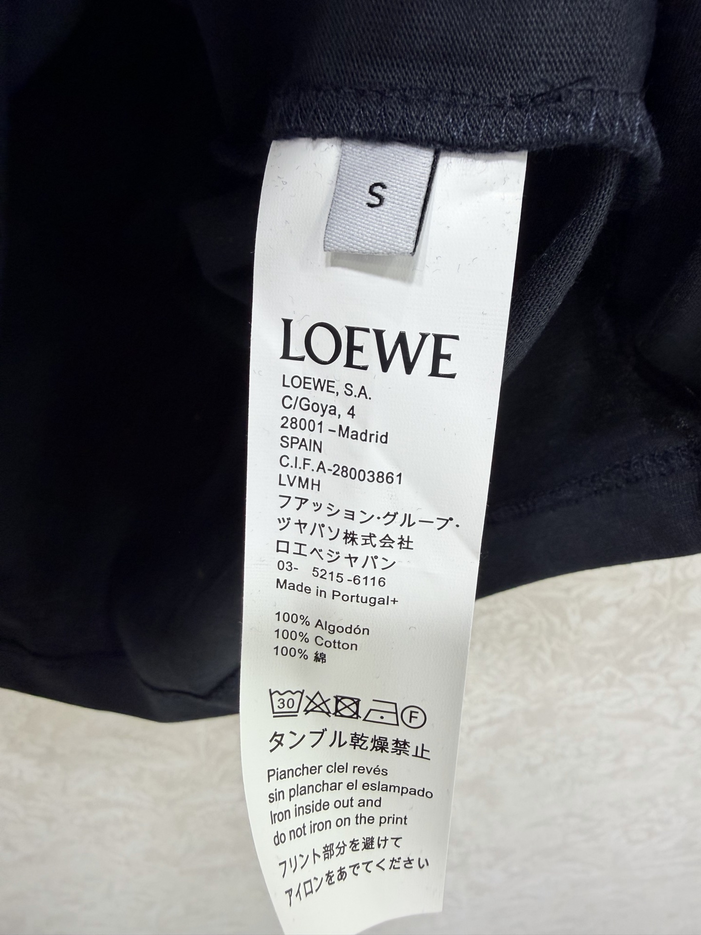 🔥🔥LOEW* 26早春新款Hello!短袖T恤 高版出品！高弹纯棉面料软而不塌，早春单穿叠穿都能衬出利