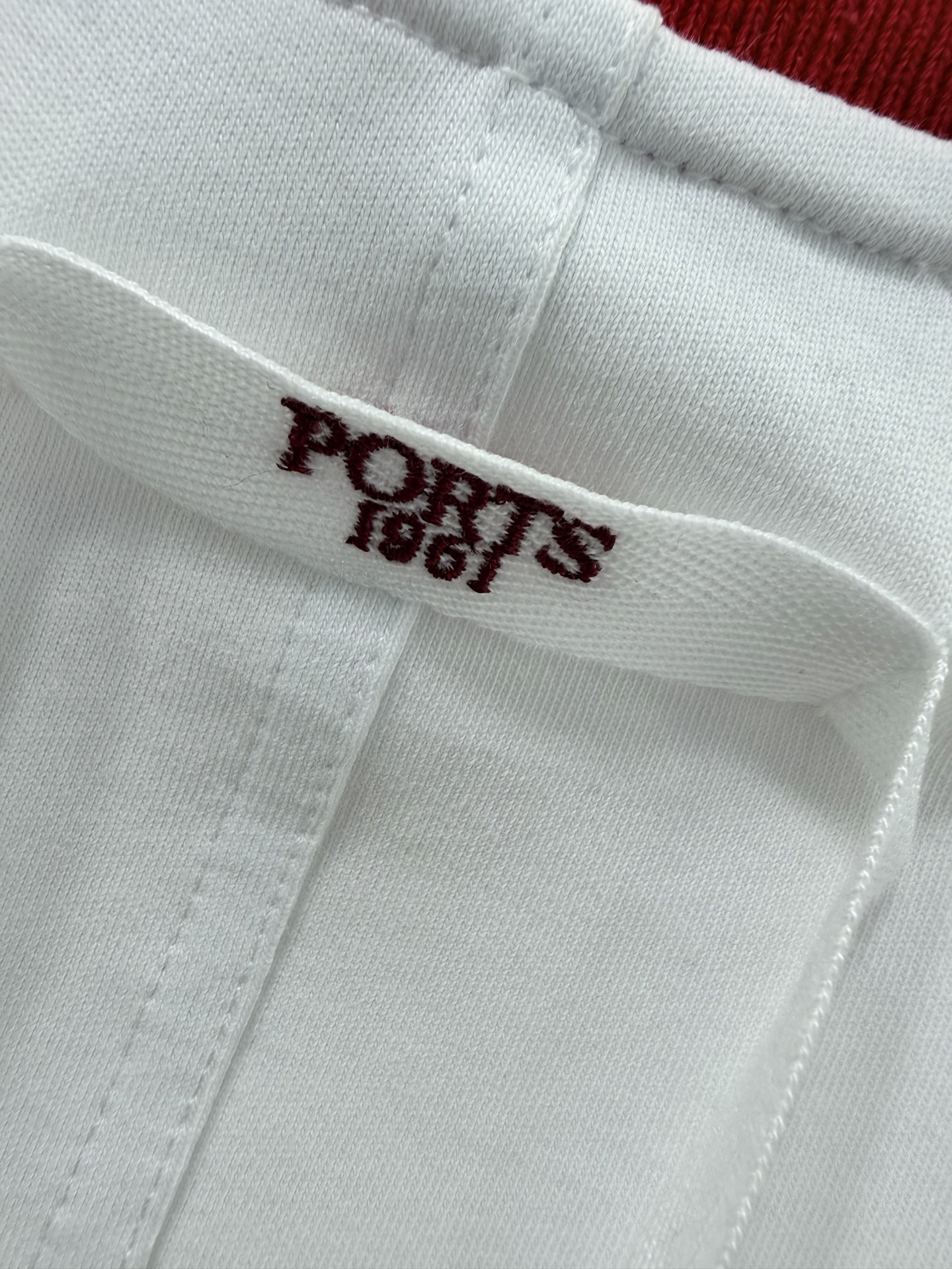 🔥🔥PORT 26春季新款 马元素短袖T恤 红色圆领+肩部小马刺绣 简约又有细节感!小马元素寓意”马上有