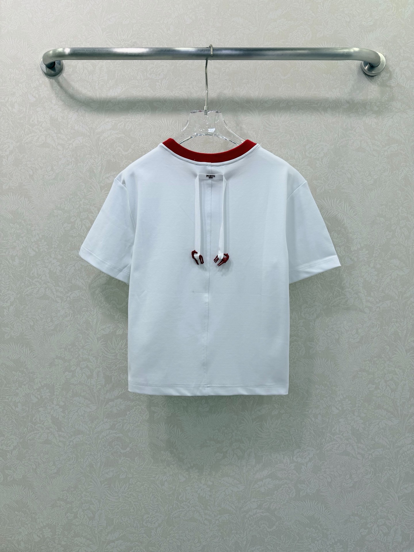 🔥🔥PORT 26春季新款 马元素短袖T恤 红色圆领+肩部小马刺绣 简约又有细节感!小马元素寓意”马上有