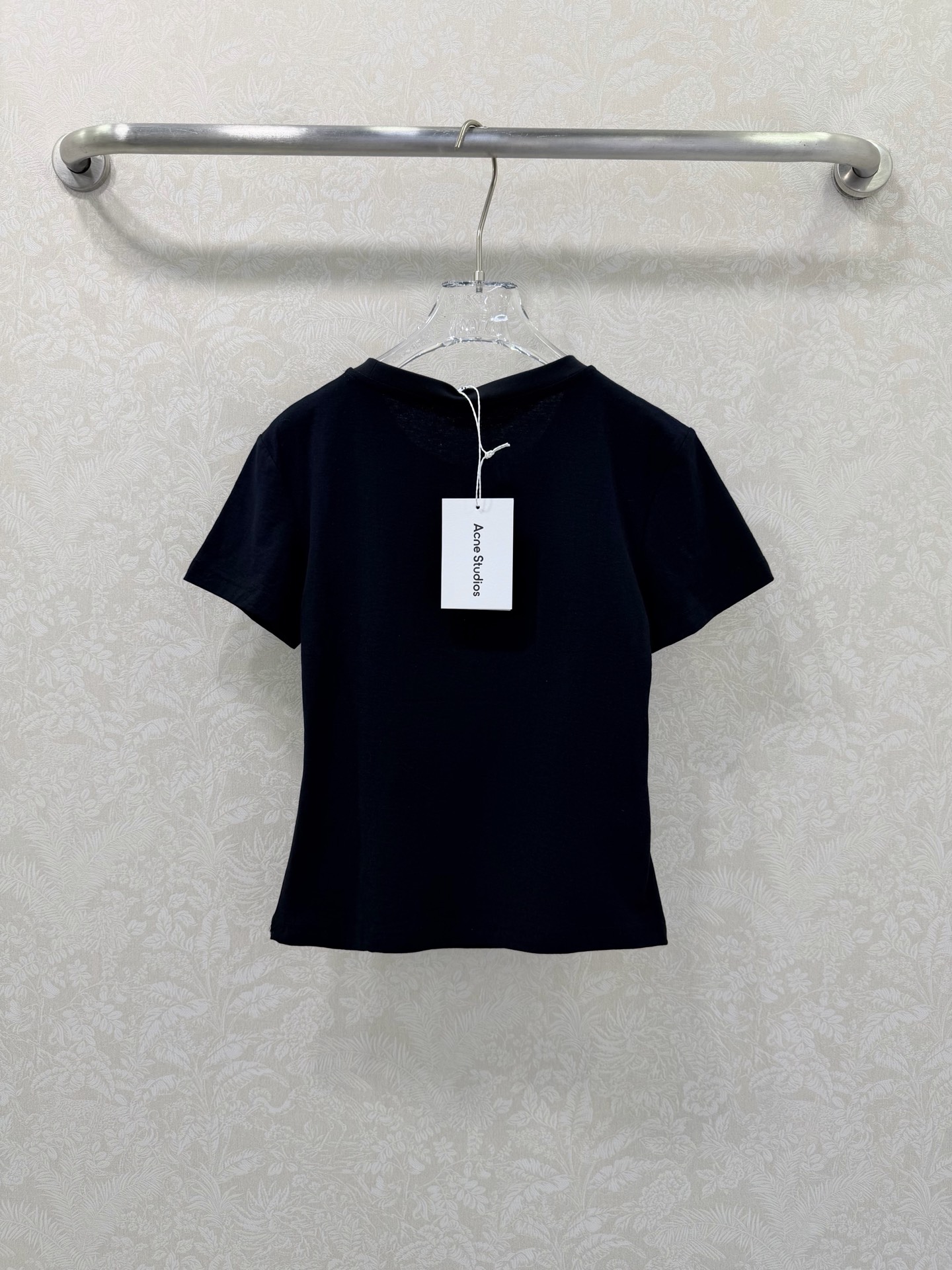 🔥🔥Acne studi* 26Ss限定新款 1966字母印花植绒短袖 顶级高版出品！经典的白黑底色撞亮