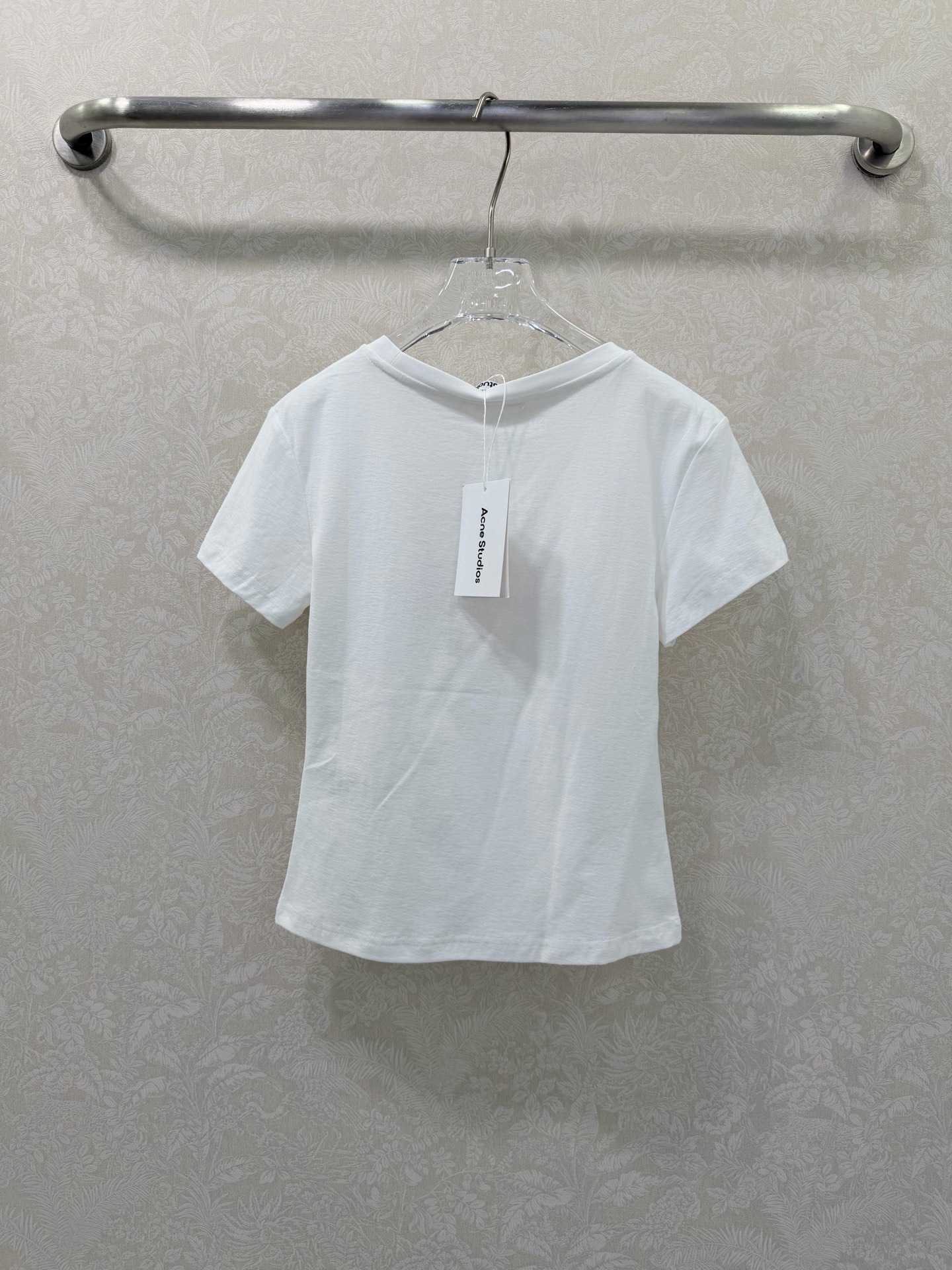🔥🔥Acne studi* 26Ss限定新款 1966字母印花植绒短袖 顶级高版出品！经典的白黑底色撞亮