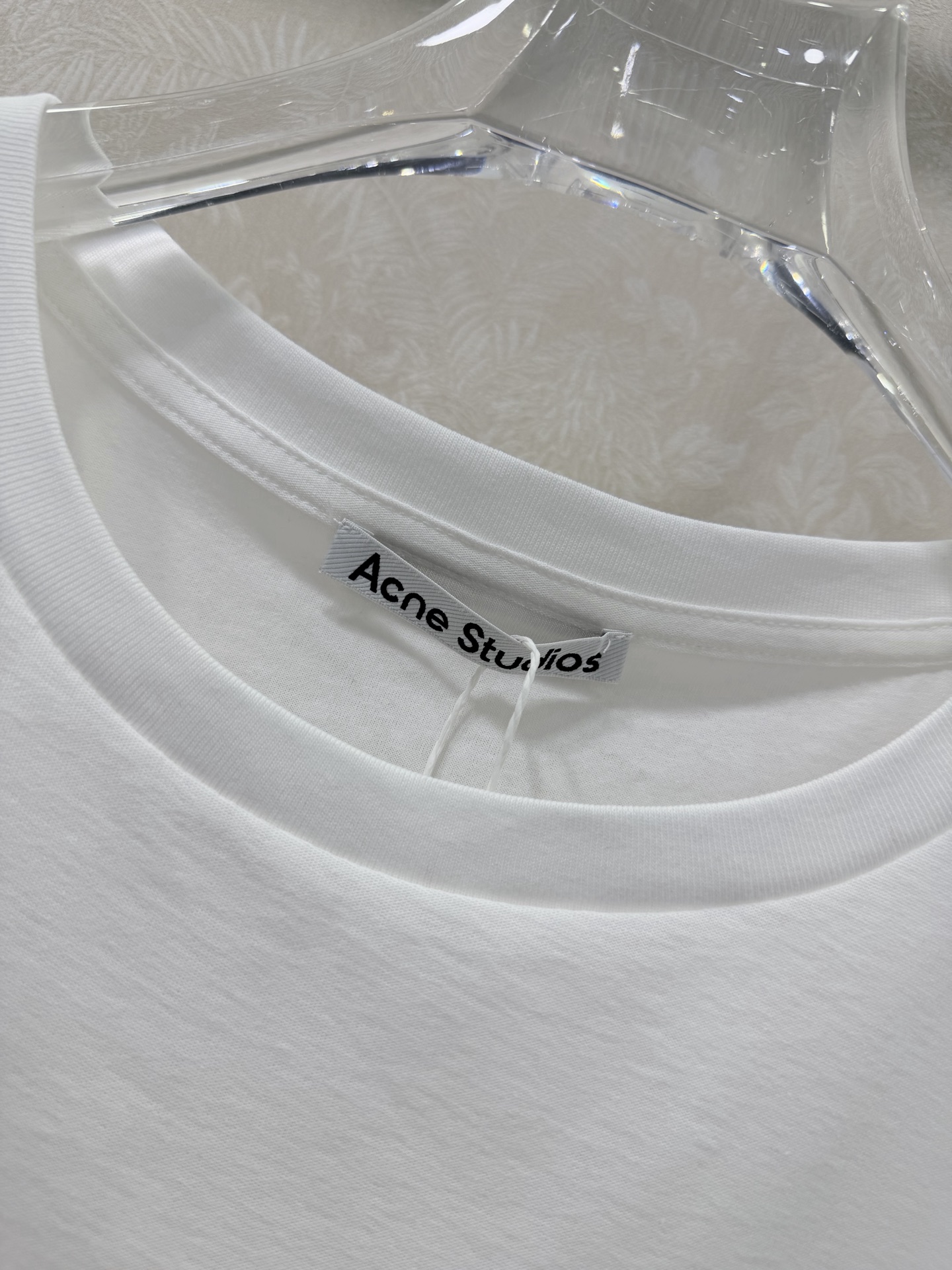 🔥🔥Acne studi* 26Ss限定新款 1966字母印花植绒短袖 顶级高版出品！经典的白黑底色撞亮