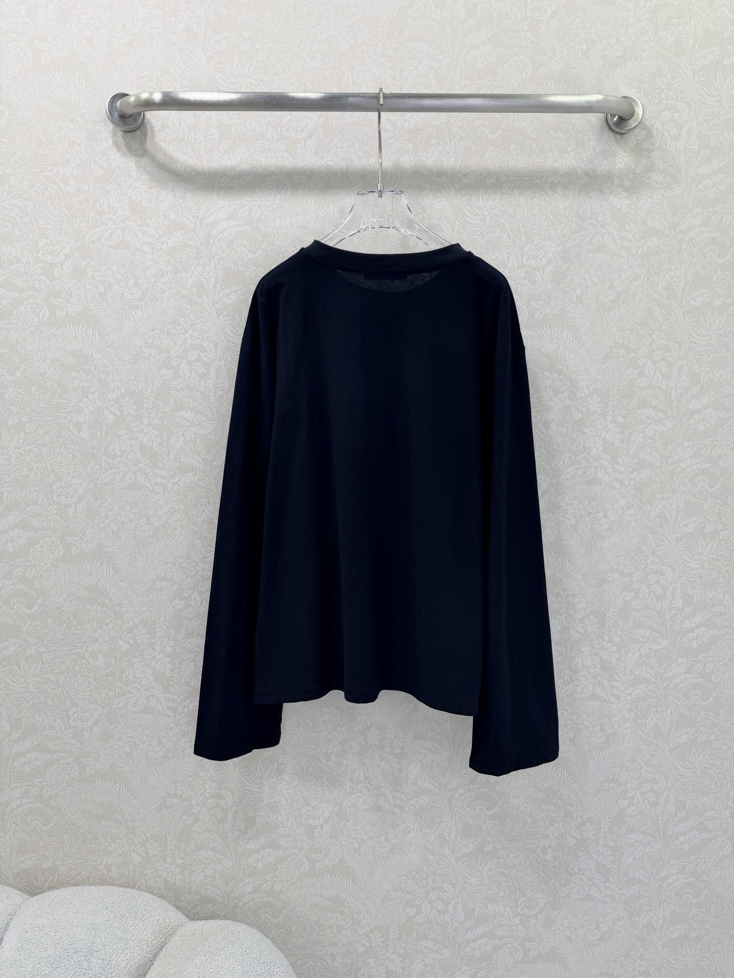 🔥🔥Acne studi* 26Ss限定新款 1966字母印花植绒长袖上衣 顶级高版出品！经典的白黑底色