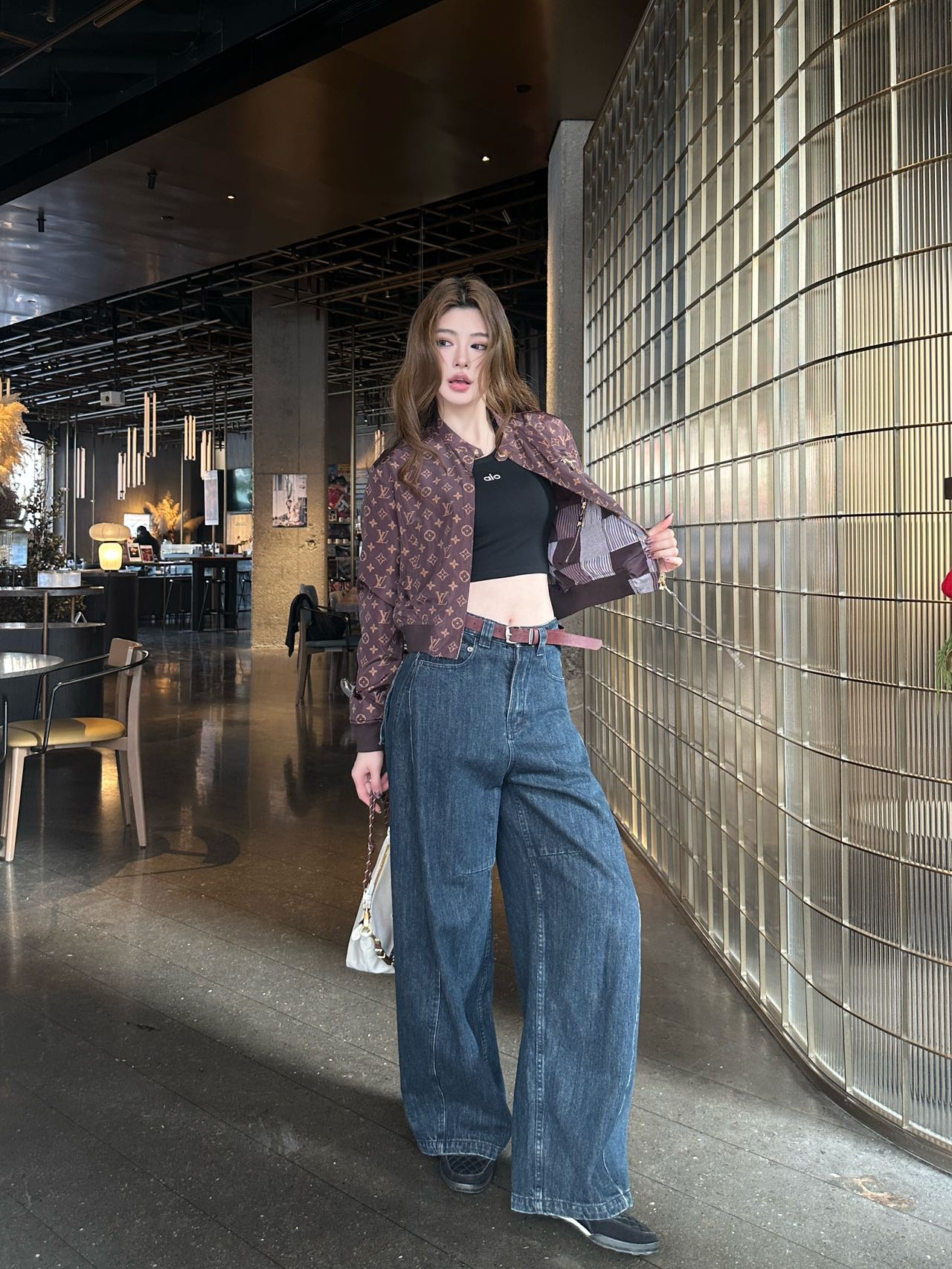 NO:720332,Model upper body picture,Louis Vuitton-clothing,louis vuitton,19860909模特上身图,路易威登-服装,louis vuitton,,Women's clothing