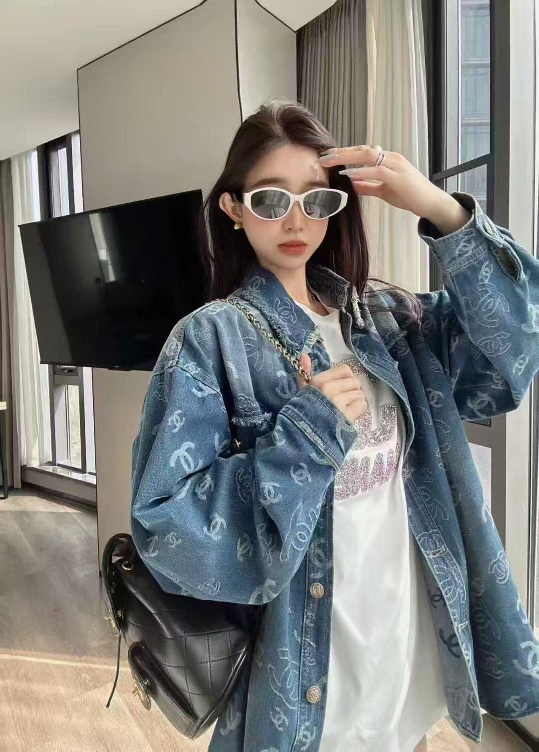 NO:722399,Model upper body picture, Chanel-clothing, chanel,19860909模特上身图,香奈儿-服装,chanel,,Women's clothing