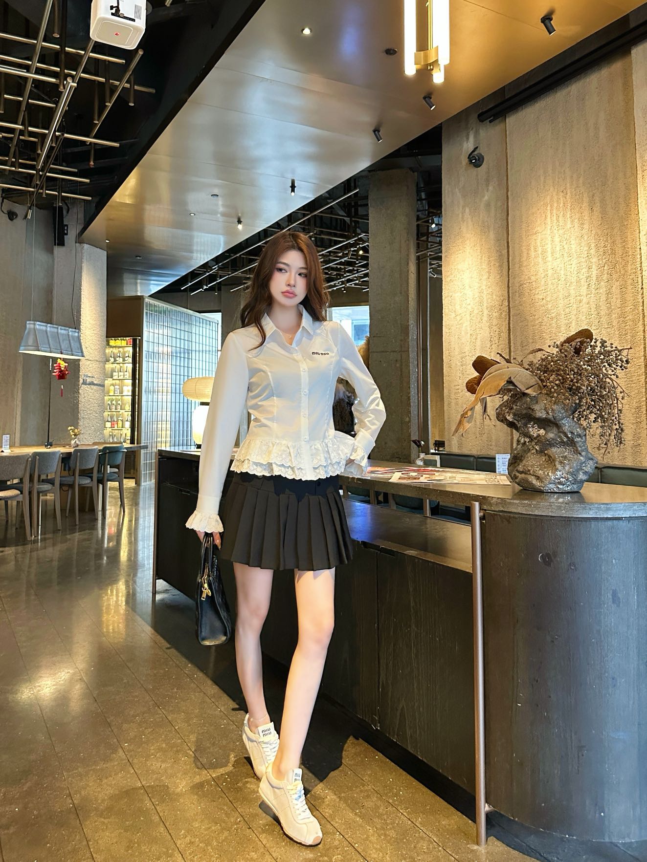 NO:742507,Model upper body picture, Miu Miu-clothing,19860909模特上身图,缪缪-服装,,Women's clothing