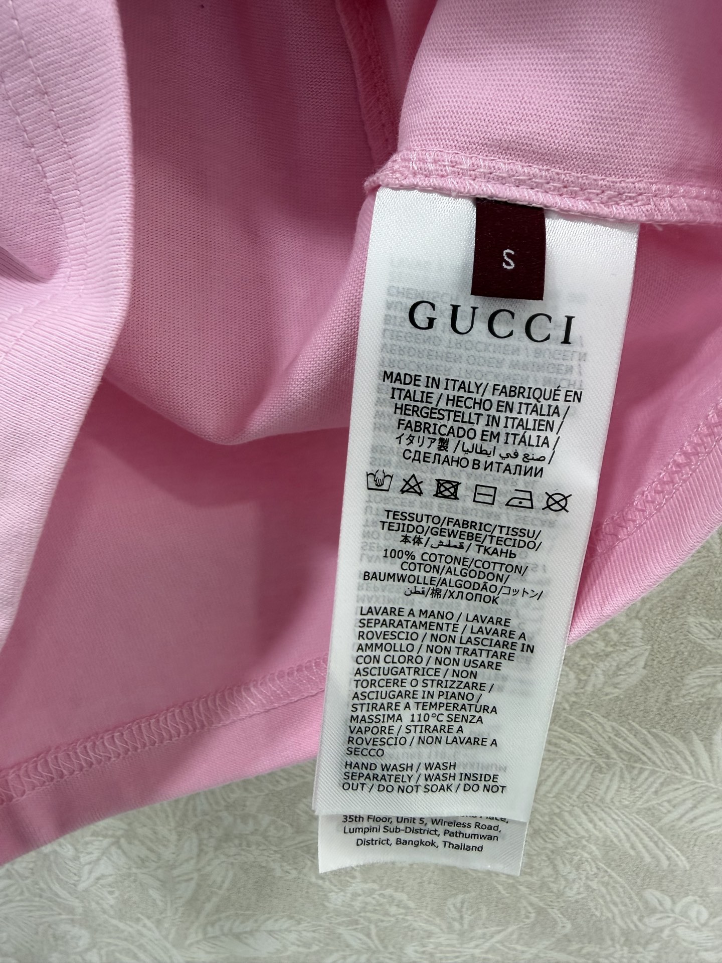 🔥🔥 GUCC*26 新款经典红绿织带撞色印花短袖T恤 粉/白/红三色，复古轻奢感拉满 针织花边短袖，甜