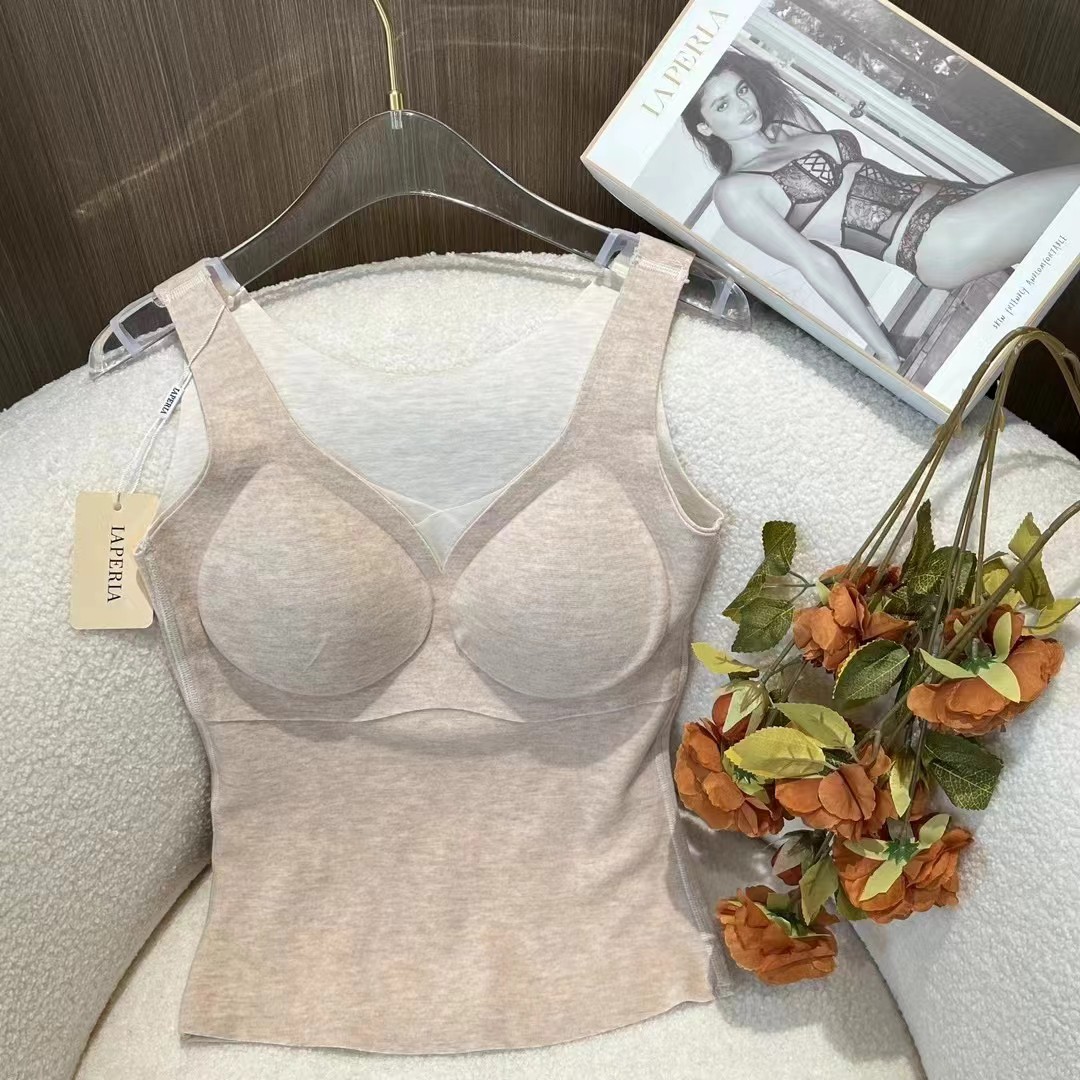 2024 New LP Velvet Wool Silk Warm Tank TopExtremely easy to wear - Comprehensive 6