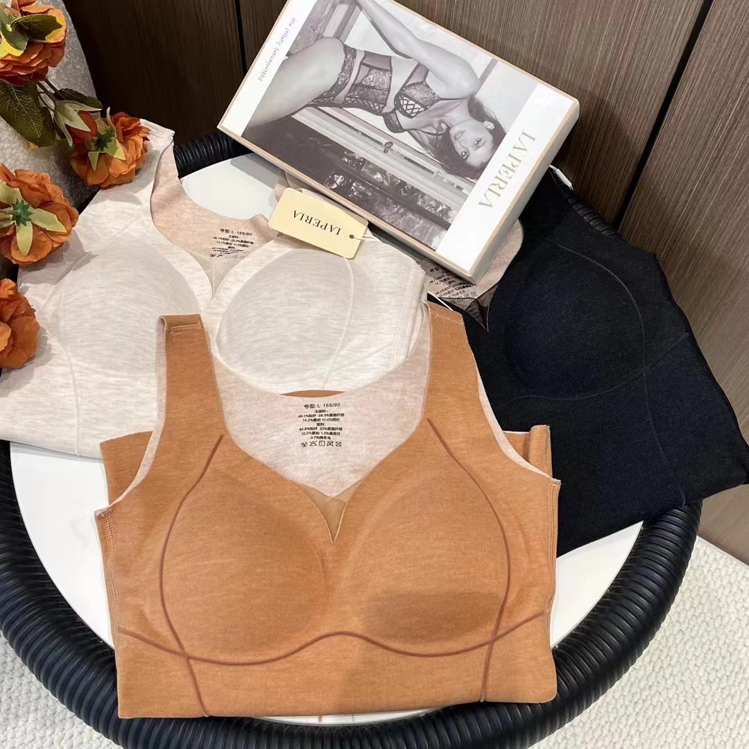 2024 New LP Velvet Wool Silk Warm Tank TopExtremely easy to wear - Comprehensive 2