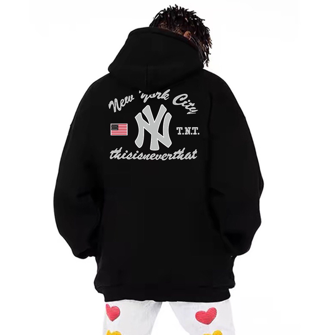 MLB Velvet Suits and Cotton Hats for Couples in Various Sizes - 图片 1