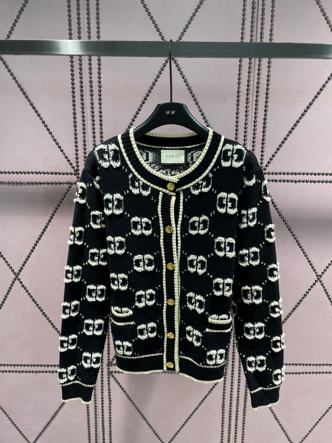 Gucci AAA
 Clothing Cardigans Coats & Jackets Knit Sweater Sweatshirts Knitting Fall/Winter Collection Fashion