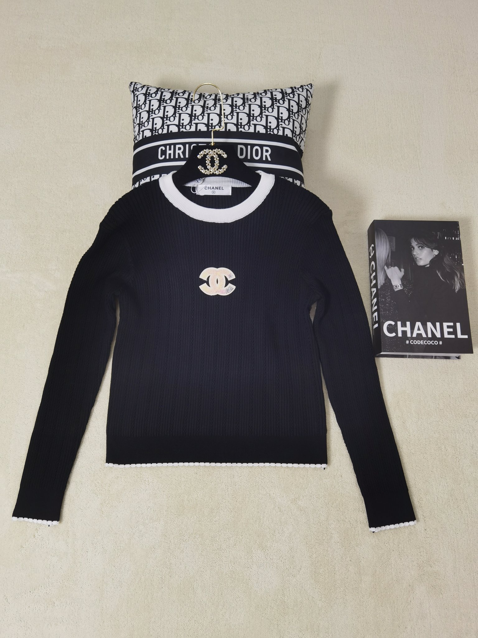 Chanel Clothing Sweatshirts Knitting Fall/Winter Collection