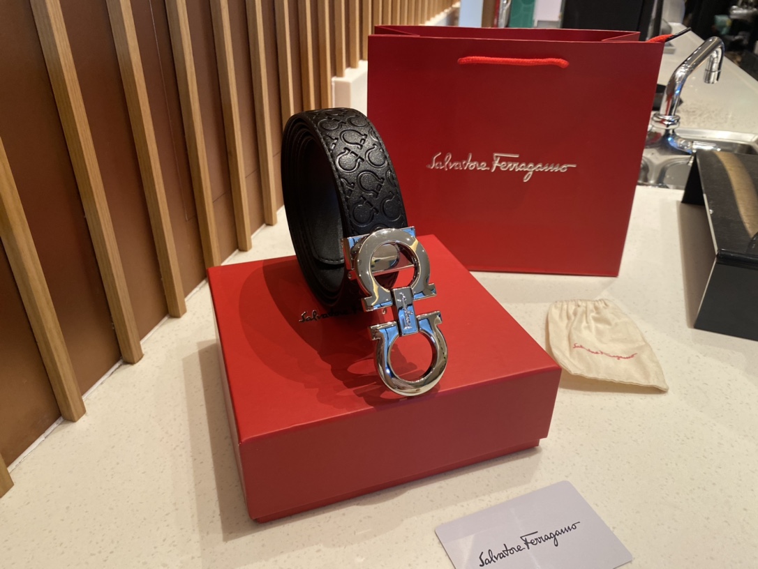 Ferragamo.菲拉格慕高级定制款男士皮带