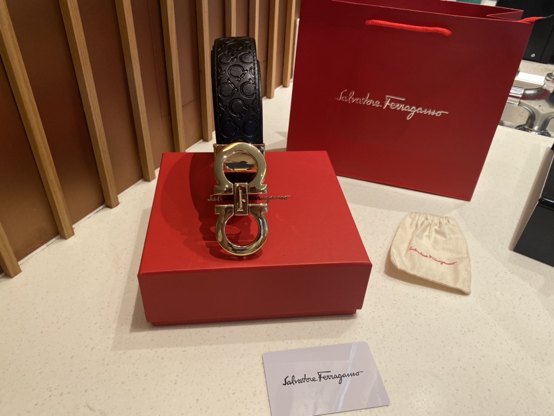 Ferragamo.菲拉格慕高级定制款男士皮带