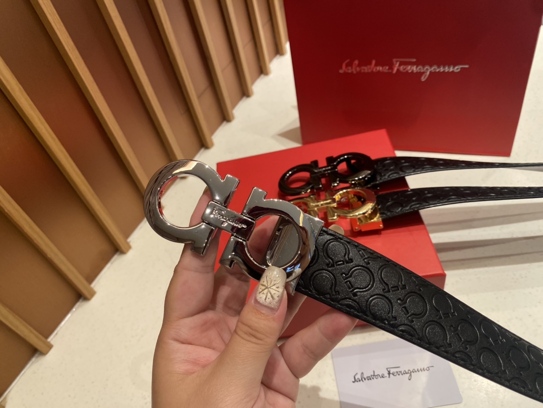 Ferragamo.菲拉格慕高级定制款男士皮带