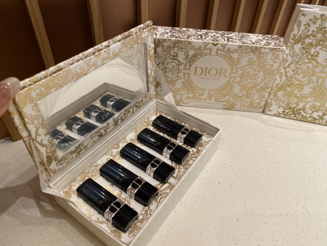 Dior Rouge Dior 5-Piece Miniature Lipstick Set - Comprehensive 11