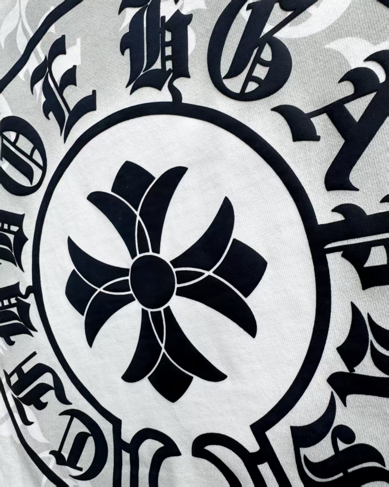 Chrome Hearts Camiseta de Manga Corta con Logo, Unisex, Algodón Premium 13 i1751195059611 8517 0 11