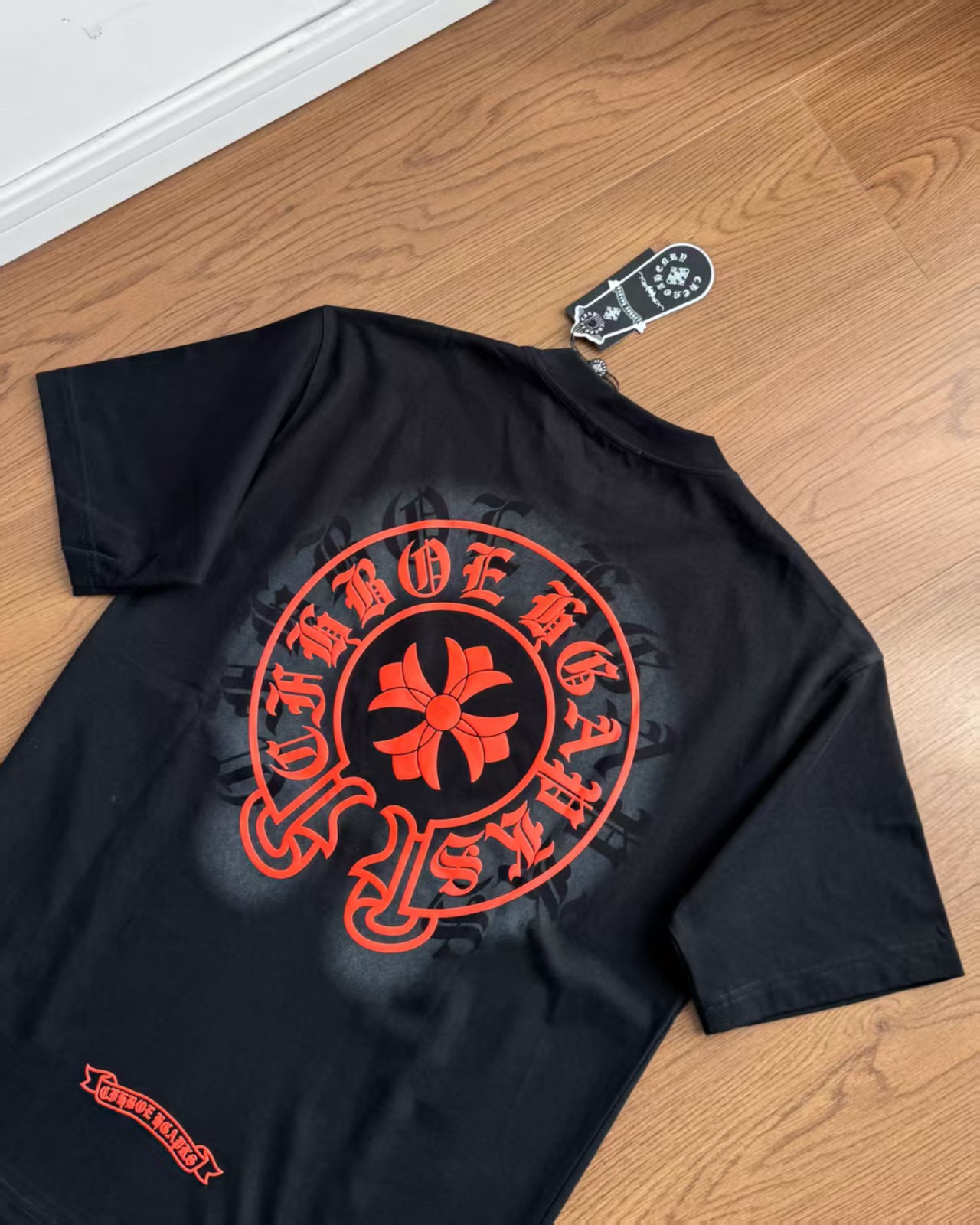 Chrome Hearts Camiseta de Manga Corta con Logo, Unisex, Algodón Premium 7 i1751195059611 876 0 3