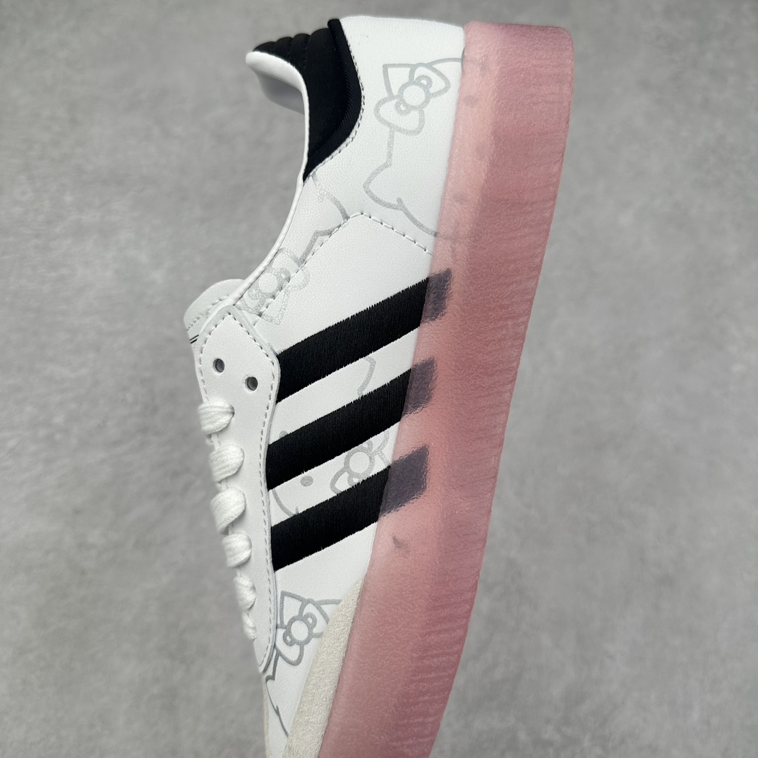 图片[7]-＃福利特价 AD Samba XLG 桑巴舞加大厚底版系列德训风百搭松糕休闲运动板鞋生胶底 自Originals Samba成功借势Blokecore风潮一跃成为街头巷尾的焦点鞋款后,不论是围绕Samba本身打造的各式「变种版本」,还是以Samba为蓝本打造联名鞋款,都成为了时尚潮流人士日常穿搭首选。Samba XLG是adidas Originals不断扩展XLG系列的一部分,旨在与年轻文化相契合,迎合那些希望通过个性时尚表达自我而不愿牺牲舒适度的年轻群体。街头时尚领域的Gen Z特别偏爱宽松的穿着风格。Samba XLG针对这一点做了创新。它在延续Samba OG经典设计的基础上,迎合年轻群体的穿着习惯,重塑为宽大的鞋身比例轮廓以及加厚中底,让消费者轻松展示自己独特的风格。全新的Samba XLG系列不仅迎合了当下年轻群体的穿搭习惯,加宽了鞋身比例以及将中底进一步增厚,在视觉比例上更加饱满,同时还保留了经典Samba的细节,这样一来,鞋迷朋友在穿搭上不仅能更加个性化,而且还能延续一定的复古感受。尺码：36 36⅔ 37⅓ 38 38⅔ 39⅓ 40 40⅔ 41⅓ 42 42⅔ 43⅓ 44 45-选品中心