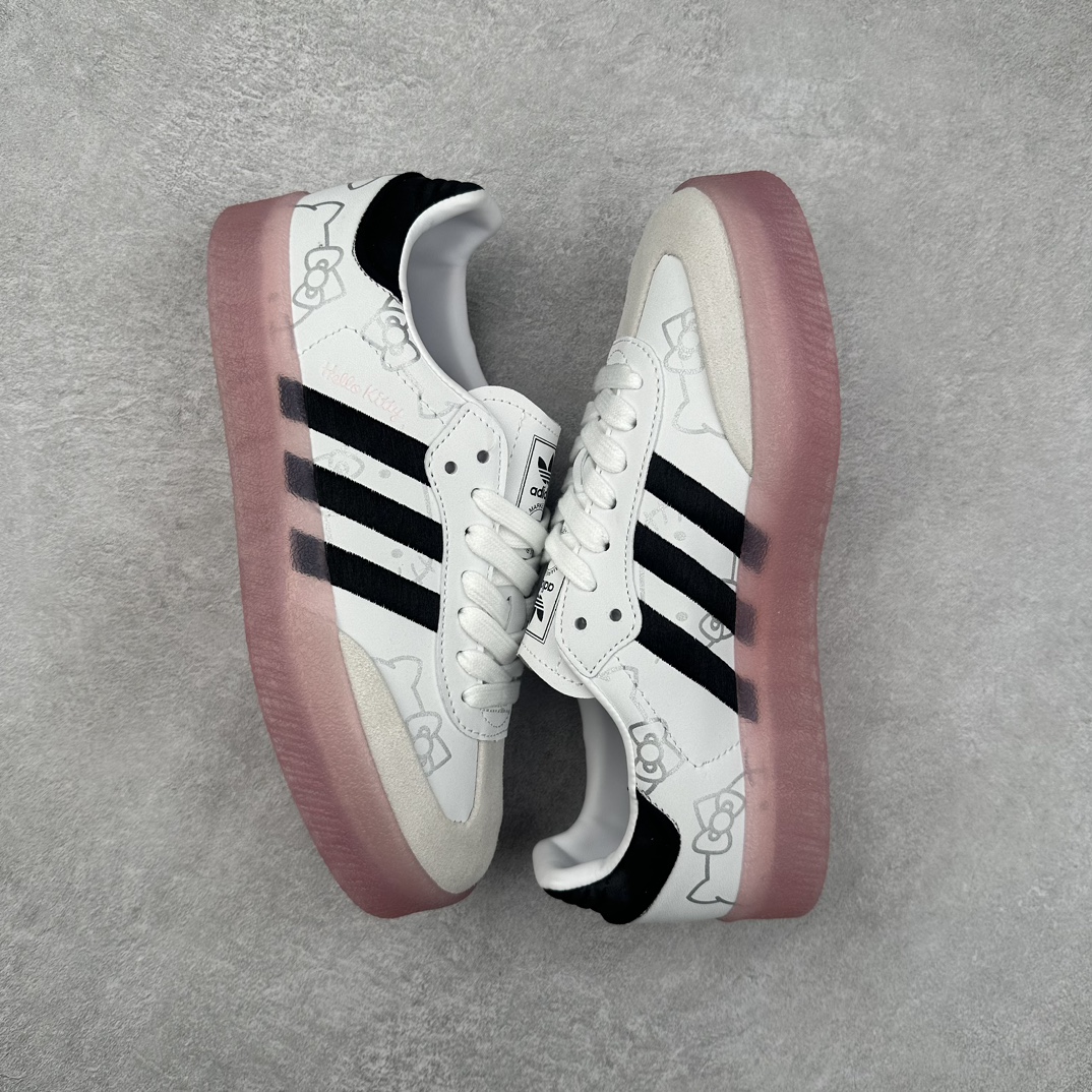 图片[3]-＃福利特价 AD Samba XLG 桑巴舞加大厚底版系列德训风百搭松糕休闲运动板鞋生胶底 自Originals Samba成功借势Blokecore风潮一跃成为街头巷尾的焦点鞋款后,不论是围绕Samba本身打造的各式「变种版本」,还是以Samba为蓝本打造联名鞋款,都成为了时尚潮流人士日常穿搭首选。Samba XLG是adidas Originals不断扩展XLG系列的一部分,旨在与年轻文化相契合,迎合那些希望通过个性时尚表达自我而不愿牺牲舒适度的年轻群体。街头时尚领域的Gen Z特别偏爱宽松的穿着风格。Samba XLG针对这一点做了创新。它在延续Samba OG经典设计的基础上,迎合年轻群体的穿着习惯,重塑为宽大的鞋身比例轮廓以及加厚中底,让消费者轻松展示自己独特的风格。全新的Samba XLG系列不仅迎合了当下年轻群体的穿搭习惯,加宽了鞋身比例以及将中底进一步增厚,在视觉比例上更加饱满,同时还保留了经典Samba的细节,这样一来,鞋迷朋友在穿搭上不仅能更加个性化,而且还能延续一定的复古感受。尺码：36 36⅔ 37⅓ 38 38⅔ 39⅓ 40 40⅔ 41⅓ 42 42⅔ 43⅓ 44 45-选品中心