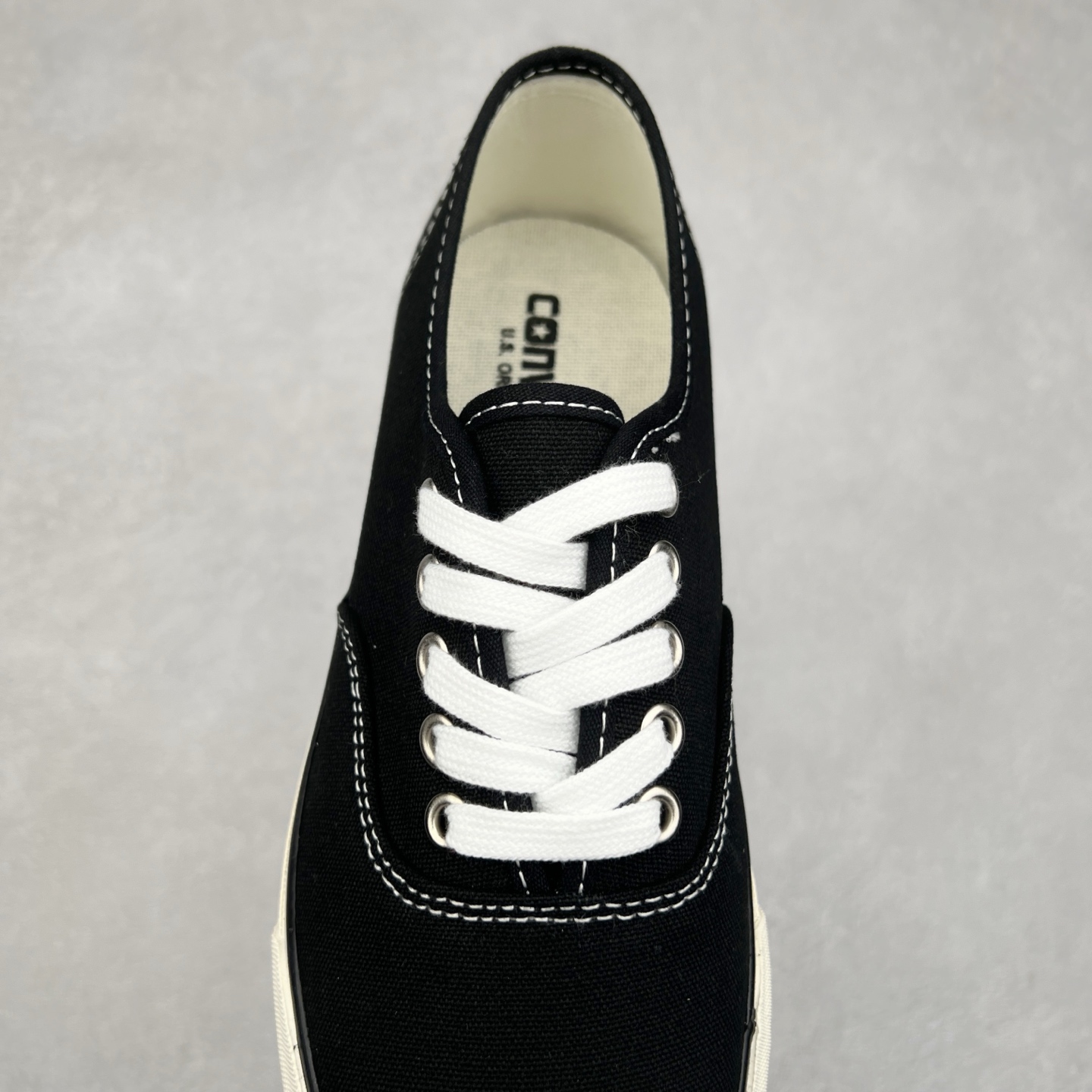 图片[5]-Converse Jack Purcell 反骨开口笑 Us Windjammer 日版限定 官方新款 舒适简约轻便低帮帆布鞋 货号：33301050 白色 货号：33301310 黑色 尺码：35 36 36.5 37 37.5 38 39 39.5 40 41 41.5 42 43 44-选品中心