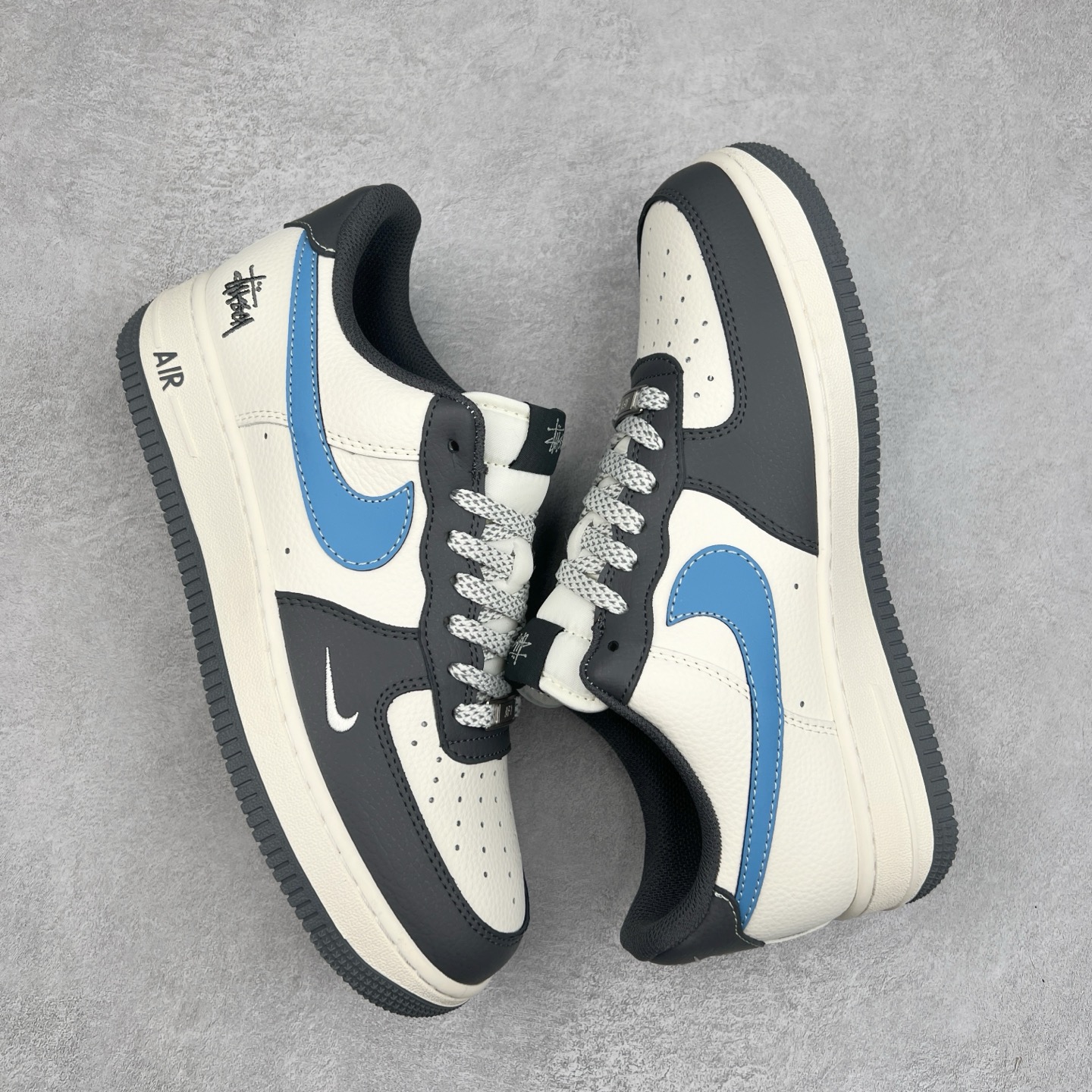 图片[3]-NK Air Force 1´07 Low 空军一号低帮百搭休闲运动板鞋 XS1958-574 柔软、弹性十足的缓震性能和出色的中底设计 横跨复古与现代的外型结合 造就出风靡全球 三十多年的Force 1 直到今天还深受青睐 实拍调校N版已经零色差零失真 百分百还原实物色彩所见即所得 不存在货不对板色差等低级问题 选购参考实物拍摄 不混卖不参货 只用心做好货严格选品 承诺混一赔十 尺码：36 36.5 37.5 38 38.5 39 40 40.5 41 42 42.5 43 44 44.5 45-选品中心