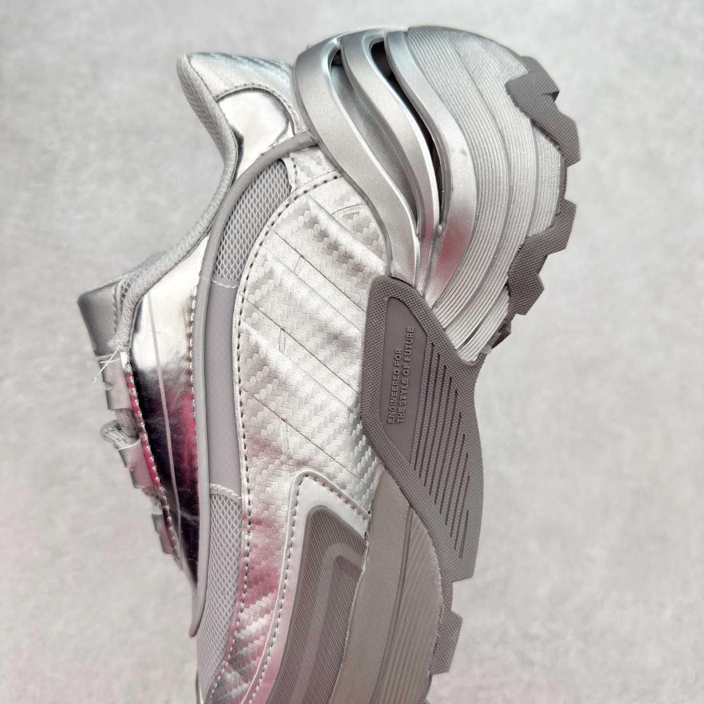 图片[7]-AD Wonder Runner Turbo FOS系列舒适百搭防滑耐磨低帮跑步鞋 厚底增高 机甲旋风老爹鞋外观超酷炫，上脚瞬间时尚感拉满 ADIPRENE+科技的鞋底，走路时软软弹弹，缓震效果一流 鞋面材质透气又舒适，穿一天也不觉得闷。尺码： 36 36⅔ 37⅓ 38 38⅔ 39⅓ 40 40⅔ 41⅓ 42 42⅔ 43⅓ 44 45-选品中心