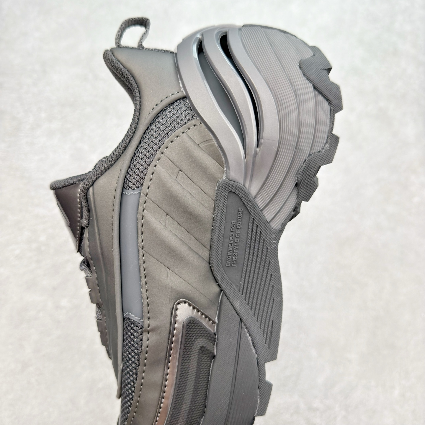 图片[7]-AD Wonder Runner Turbo FOS系列舒适百搭防滑耐磨低帮跑步鞋 厚底增高 机甲旋风老爹鞋外观超酷炫，上脚瞬间时尚感拉满 ADIPRENE+科技的鞋底，走路时软软弹弹，缓震效果一流 鞋面材质透气又舒适，穿一天也不觉得闷。尺码： 36 36⅔ 37⅓ 38 38⅔ 39⅓ 40 40⅔ 41⅓ 42 42⅔ 43⅓ 44 45-选品中心