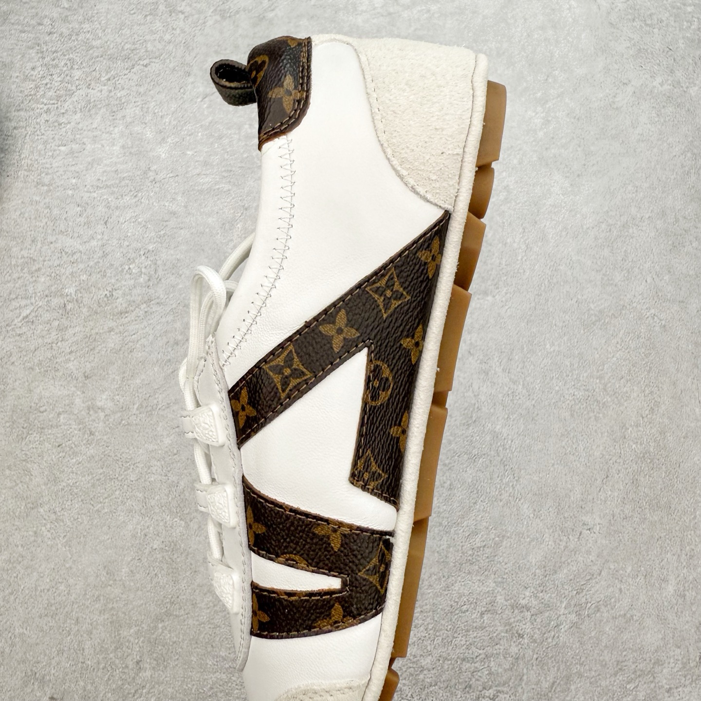 图片[7]-LOUIS VUITTON Sneakerina LV德训鞋 羊皮革 圆头系带 芭蕾风低帮生活休闲鞋 尺码：35 36 37 38 39 40-选品中心