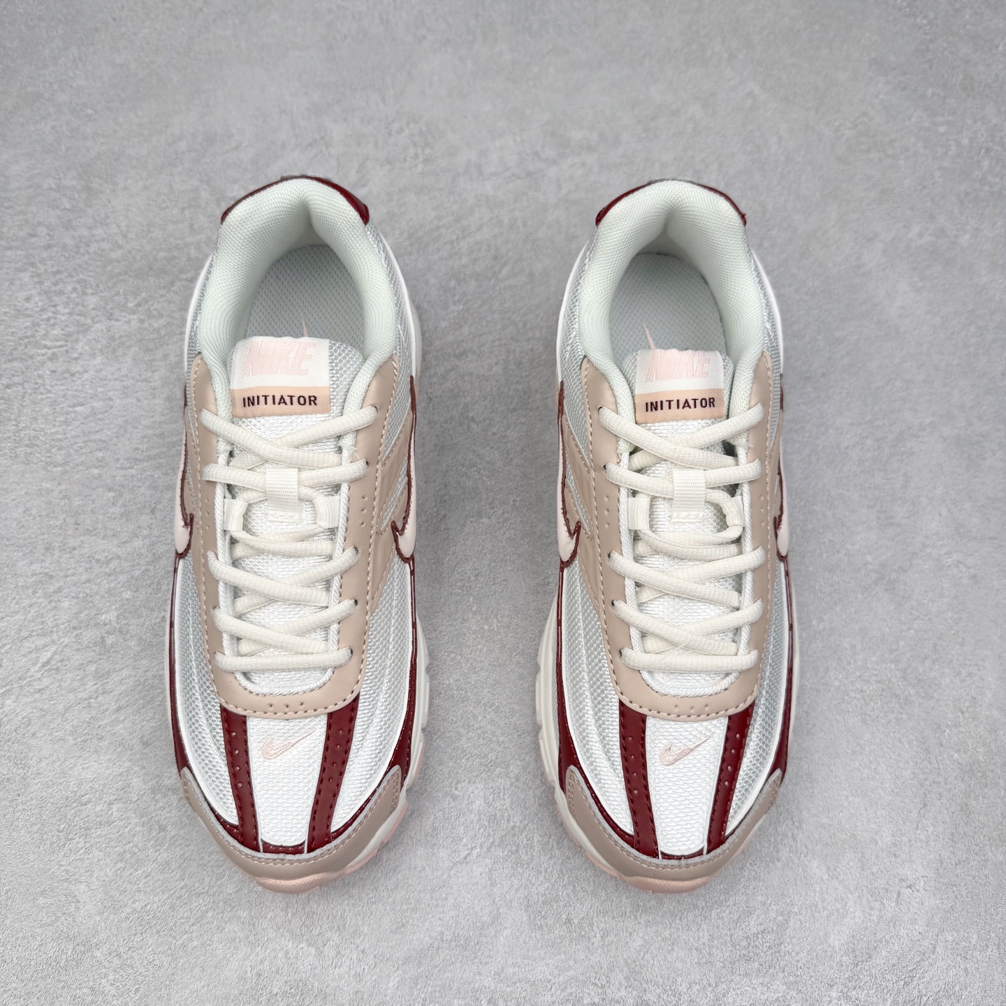 图片[2]-NK Initiator 创始者系列复古老爹鞋运动舒适复古网布合成革减震防滑耐磨低帮休闲跑步鞋 Ins爆火全新韩系古着风 回味经典 采用透气网眼鞋面和支撑覆盖层 自然运动设计的Phlyon中底用于缓冲 BRS 1000碳橡胶外底具有轻质柔韧性 牵引力和耐用性 尺码：36 36.5 37.5 38 38.5 39 40 40.5 41 42 42.5 43 44 45-选品中心