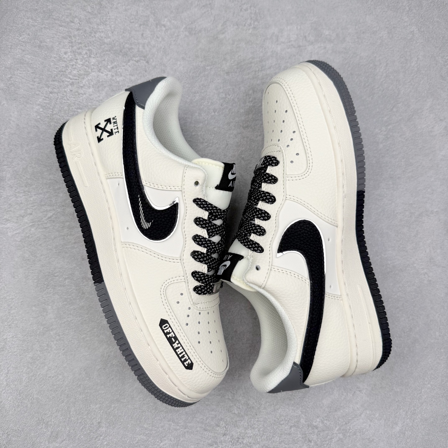 图片[3]-NK Air Force 1´07 Low 空军一号低帮百搭休闲运动板鞋 QW5836-005 柔软、弹性十足的缓震性能和出色的中底设计 横跨复古与现代的外型结合 造就出风靡全球 三十多年的Force 1 直到今天还深受青睐 实拍调校N版已经零色差零失真 百分百还原实物色彩所见即所得 不存在货不对板色差等低级问题 选购参考实物拍摄 不混卖不参货 只用心做好货严格选品 承诺混一赔十 尺码：36 36.5 37.5 38 38.5 39 40 40.5 41 42 42.5 43 44 44.5 45-选品中心