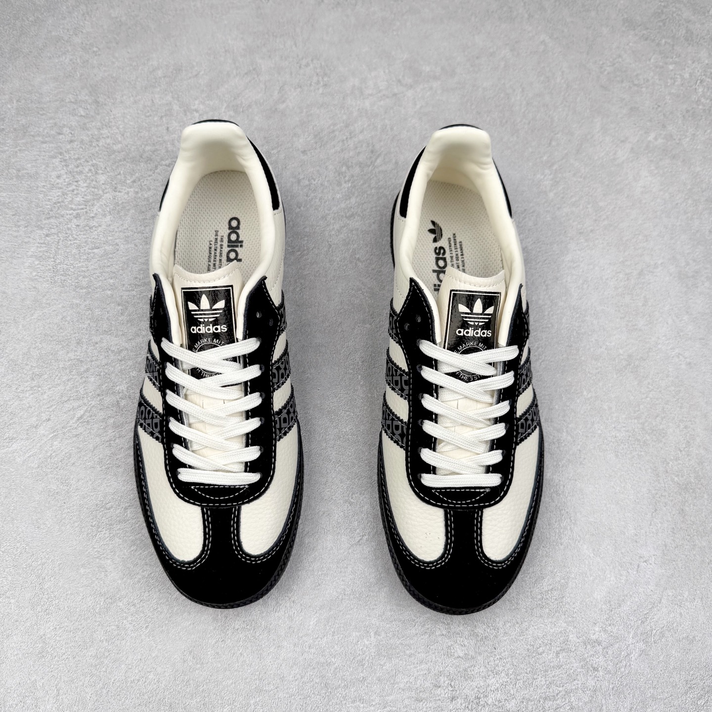 图片[2]-＃C2 AD Original Samba OG 复古经典轻便板鞋 定制配色 DX0006 这款桑巴鞋展示了高质量的工艺 带有装饰的超锁缝制和无缝的手感 柔软、柔软的皮革造型和标志性的3条纹完成了精致的外观 正规合身鞋带 鞋面上有绒面鞋垫 橡胶鞋底 享受正畸套筒软感 自50年代首次亮相以来就一直在赢得粉丝的青睐 尺码：36 36.5 37.5 38 38.5 39 40 40.5 41 42 42.5 43 44 44.5 45-选品中心