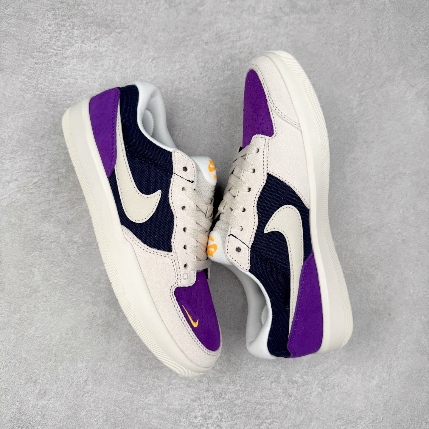 图片[3]-NK SB Force 58 空军58系列低帮休闲运动滑板板鞋 DV5477-403 鞋面由帆布和麂皮拼接 层次感丰富 搭配硫化外底 耐磨耐穿 鞋舌及中底后跟处饰有SB Logo 表明鞋款身份 采用包边设计 经久耐穿 硫化结构则有效提升灵活性 穿上这款全新推出的创意力作 助你耀动街头 尺码：36 36.5 37.5 38 38.5 39 40 40.5 41 42 42.5 43 44 45-选品中心