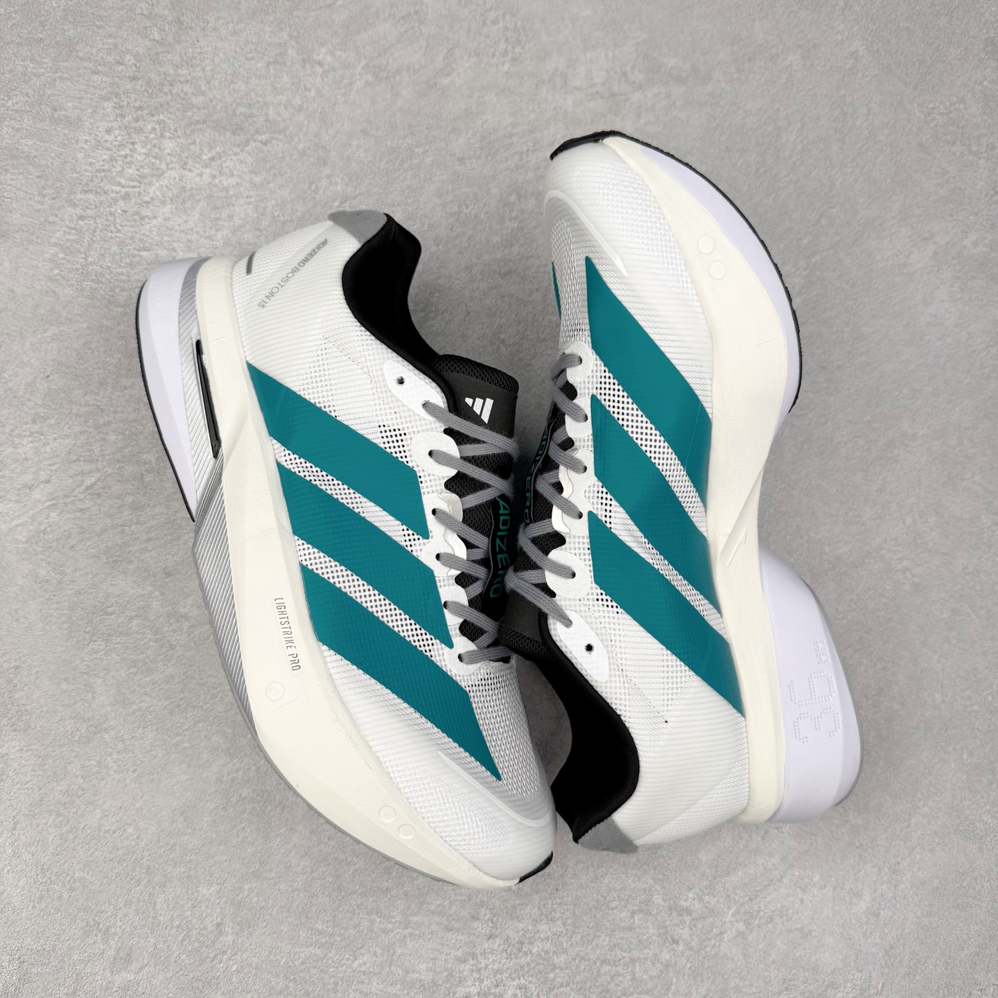 图片[3]-AD Adizero Boston 13 夏季透气网眼竞速跑鞋 融合Lightstrike和Lightstrike Pro技术 采用乙烯/乙酸乙烯酯(EVA)材质 打造舒适中底 含ENERGYROD能量碳柱 旨在为步伐添活力 尺码：36 36.5 37 38 38.5 39 40 40.5 41 42 42.5 43 44 44.5 45-选品中心