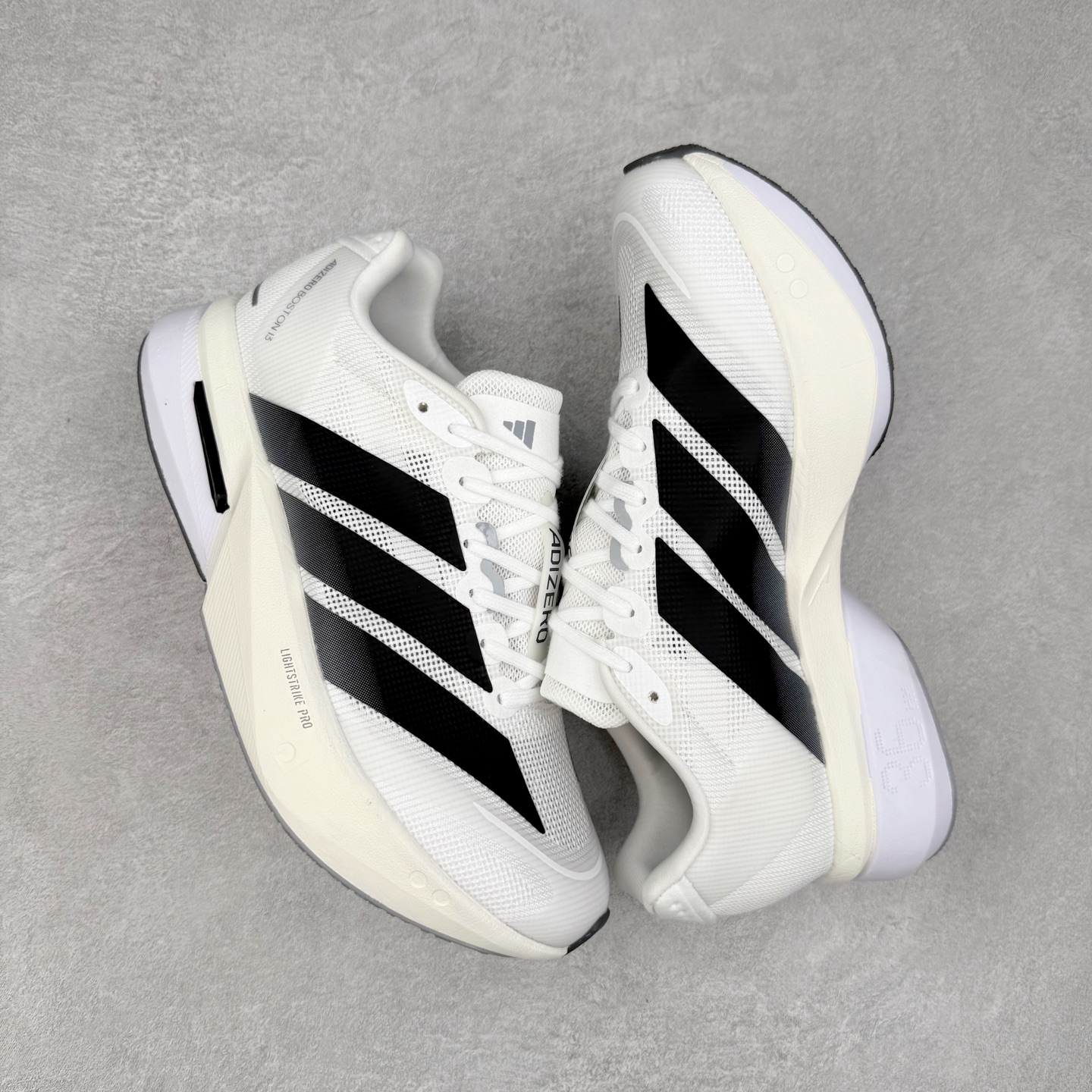 图片[3]-AD Adizero Boston 13 夏季透气网眼竞速跑鞋 融合Lightstrike和Lightstrike Pro技术 采用乙烯/乙酸乙烯酯(EVA)材质 打造舒适中底 含ENERGYROD能量碳柱 旨在为步伐添活力 尺码：36 36.5 37 38 38.5 39 40 40.5 41 42 42.5 43 44 44.5 45-选品中心