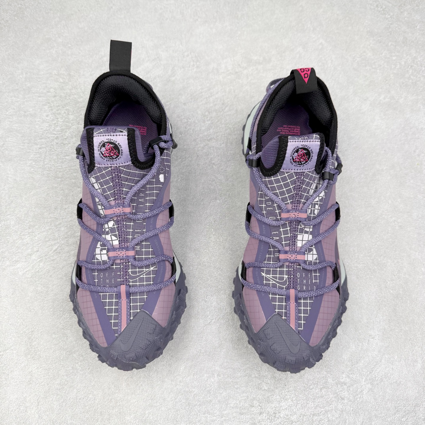 图片[2]-＃纯原福利 NK ACG Mountain Fly SE 复古潮流户外登山鞋防水慢跑鞋 全新来袭 该款沿袭前代高帮版型的设计传统 轻盈鞋面结合灵巧的脚踝包裹设计 为双足打造出一体化的舒适脚感 助力轻松畅行 中底融入柔软的React泡棉与Vaporfiy 科技 让你在岩石小径徒步时也像行走在都市般轻松舒适 粘性橡胶大底铸就了攀岩级别的出众抓地力 助你从容面对各种环境挑战 尺码：36 36.5 37.5 38 38.5 39 40 40.5 41 42 42.5 43 44 44.5 45 46-选品中心