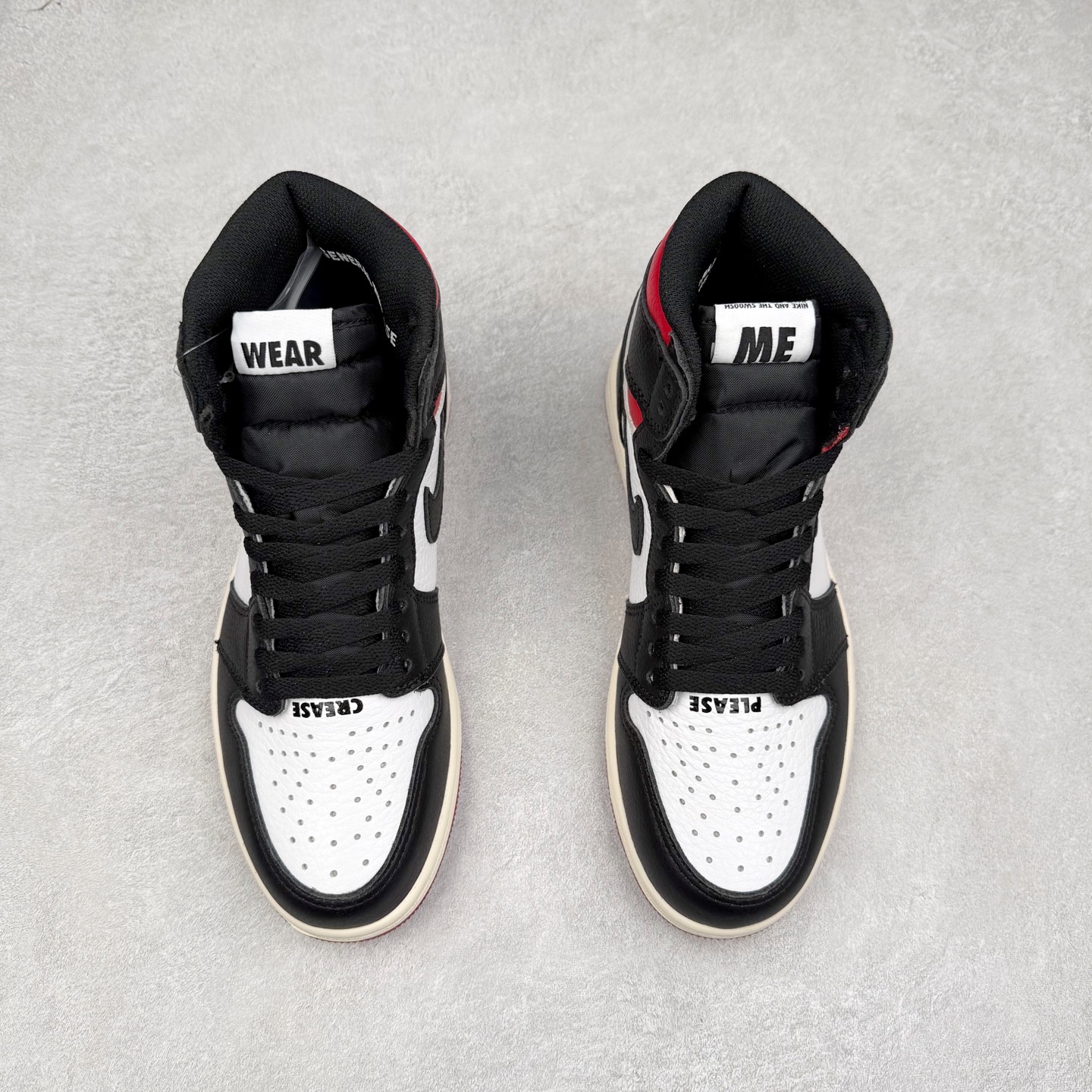 图片[2]-＃TG特价福利 Air Jordan AJ1 High 高帮全系列 性价比批次 原盒原配 大厂出品 原厂楦头纸板数据开发 鞋型公整不松垮 采购头层皮料冲裁 高整洁度 上脚原汁原味的公司货既视感 原底独立模具 中底四线拉帮完美走线 原模大底咬花 实拍调校N版已经零色差零失真 百分百还原实物色彩所见即所得 不存在货不对板色差等低级问题 选购参考实物拍摄 不混卖不参货 只用心做好货严格选品 承诺混一赔十 尺码：36 36.5 37.5 38 38.5 39 40 40.5 41 42 42.5 43 44 44.5 45 46 47.5-选品中心