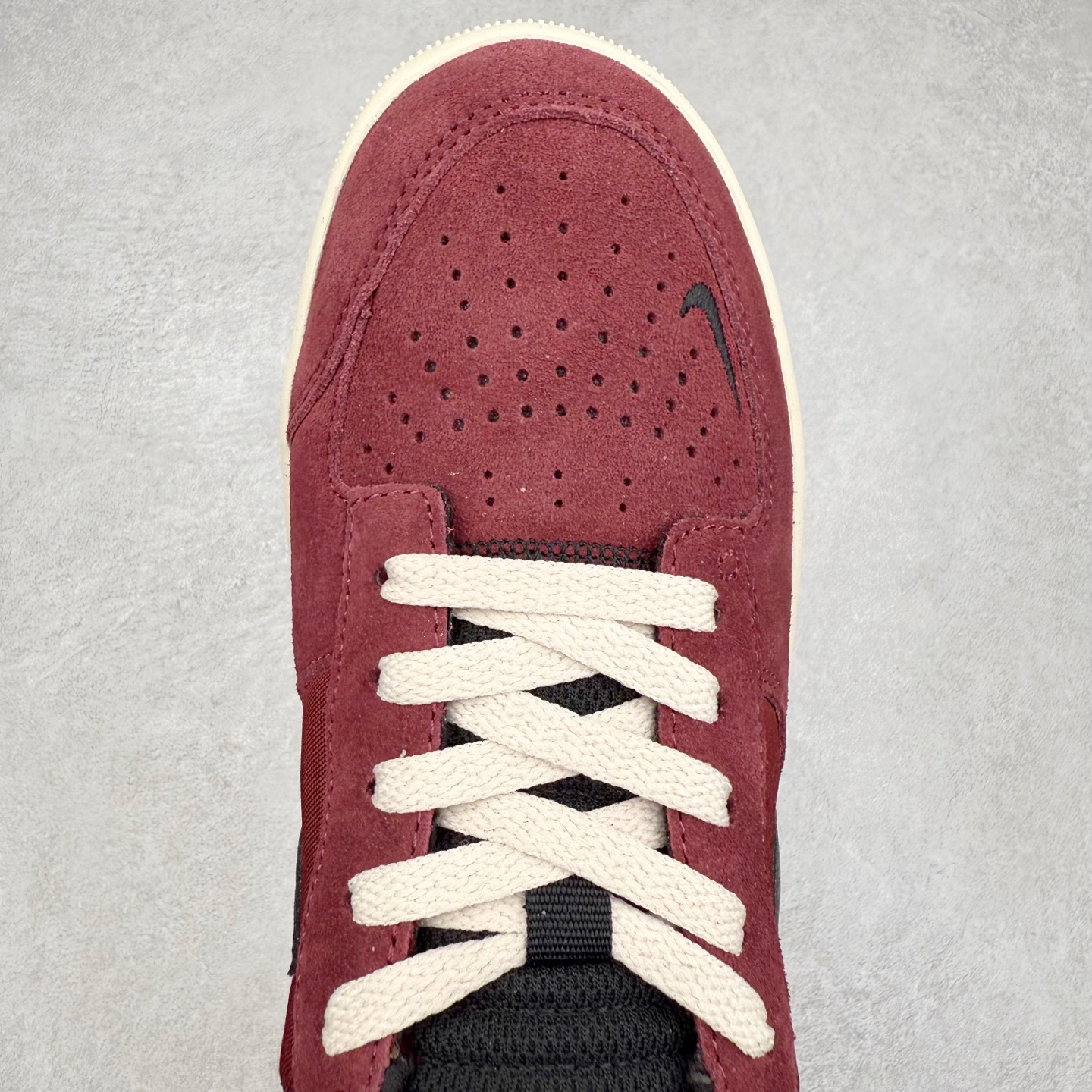 图片[4]-NK SB Force 58 空军58系列低帮休闲运动滑板板鞋 DV5477-602 鞋面由帆布和麂皮拼接 层次感丰富 搭配硫化外底 耐磨耐穿 鞋舌及中底后跟处饰有SB Logo 表明鞋款身份 采用包边设计 经久耐穿 硫化结构则有效提升灵活性 穿上这款全新推出的创意力作 助你耀动街头 尺码：36 36.5 37.5 38 38.5 39 40 40.5 41 42 42.5 43 44 45-选品中心